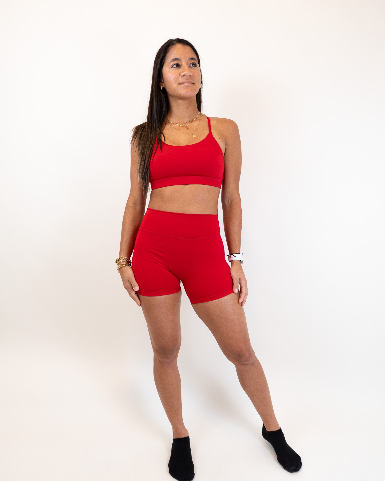 Functional Evolve 4.5" Short - Ruby Red -  - Resilient Active