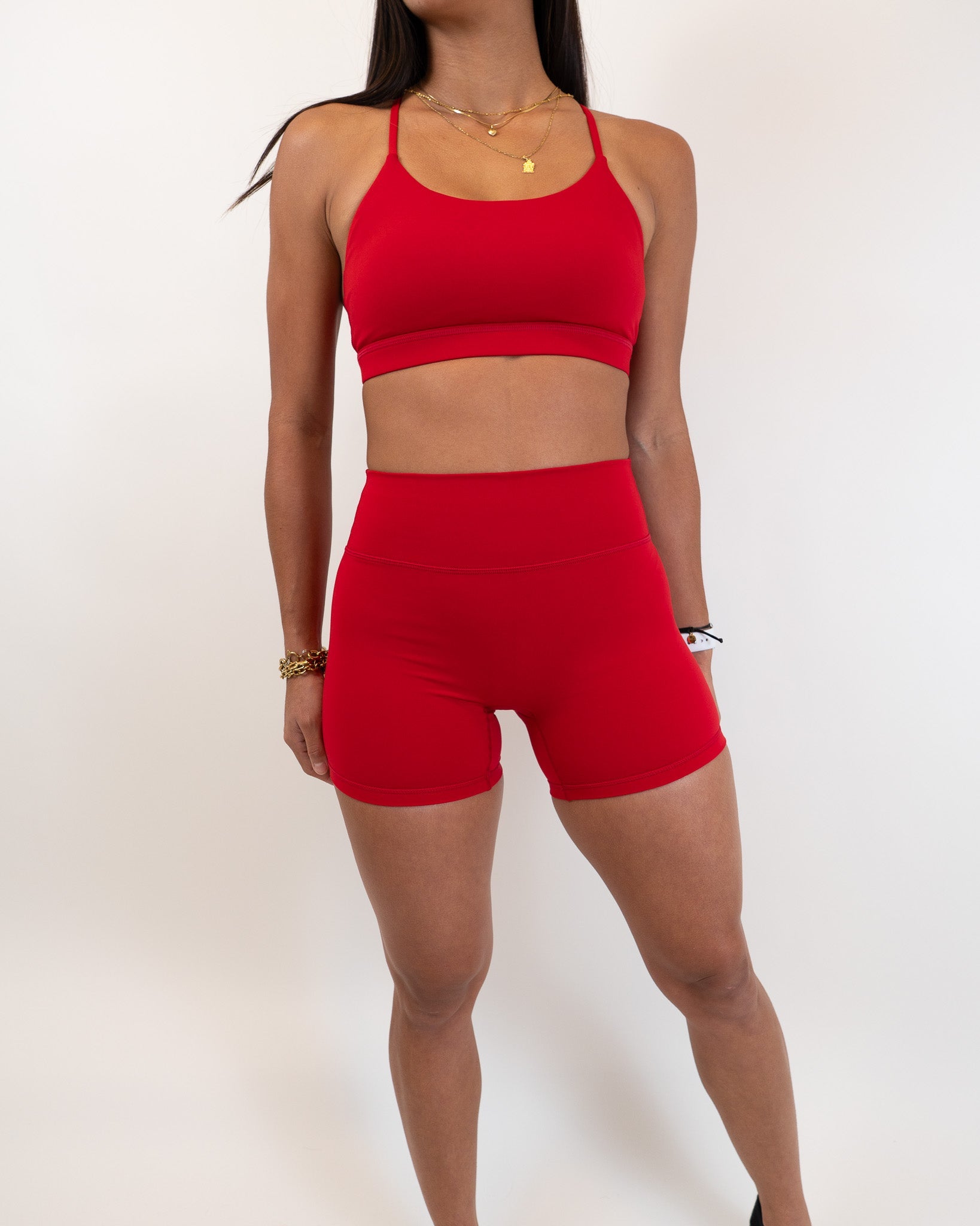 Functional Evolve 4.5" Short - Ruby Red -  - Resilient Active