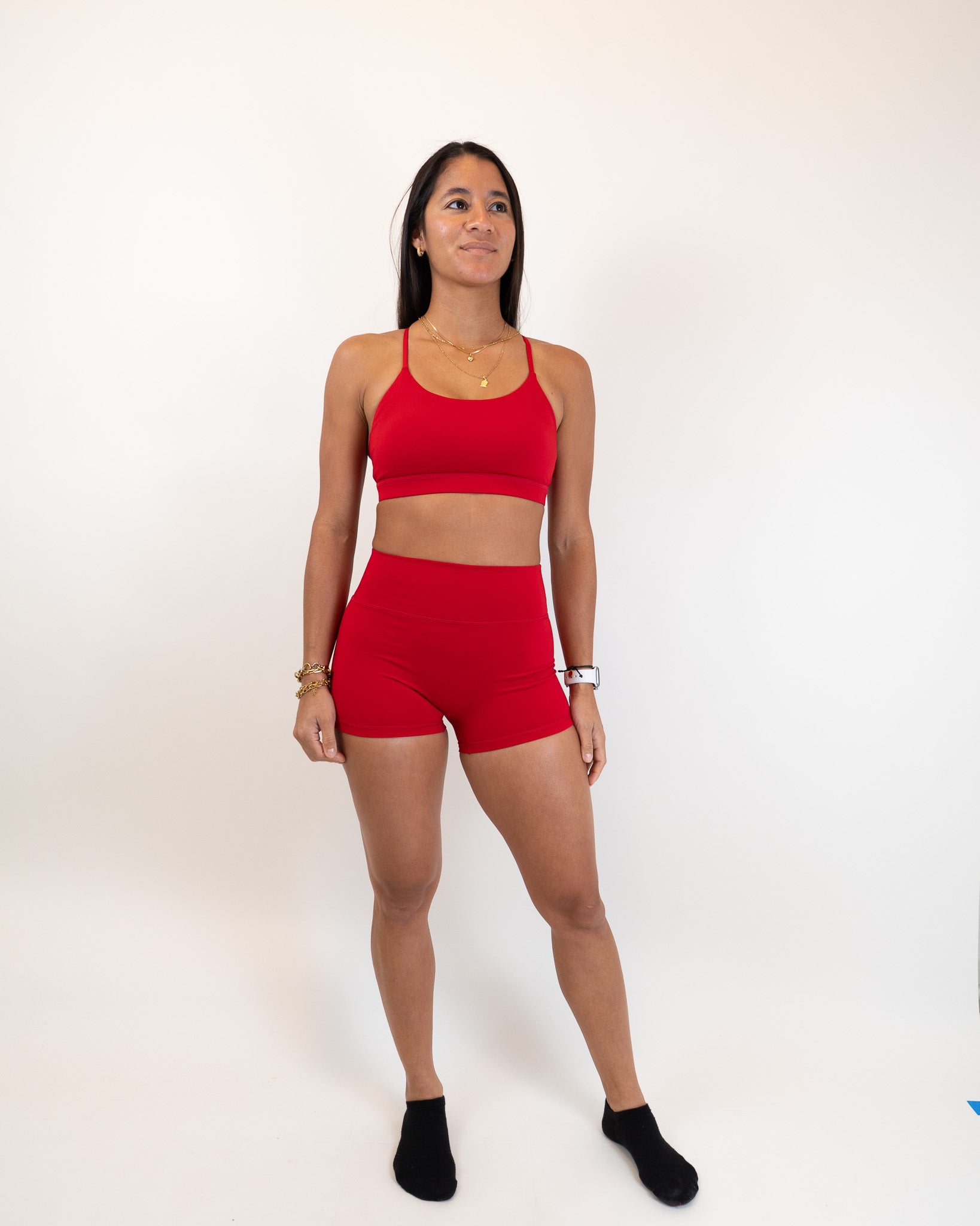 Functional Evolve Booty Short 3" - Ruby Red -  - Resilient Active