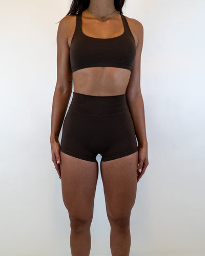 Functional Evolve Booty Short - Cocoa - Resilient Active