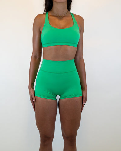 Functional Evolve Booty Short - Electric Green - Resilient Active