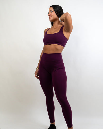Functional Evolve Legging- Mulberry -  - Resilient Active