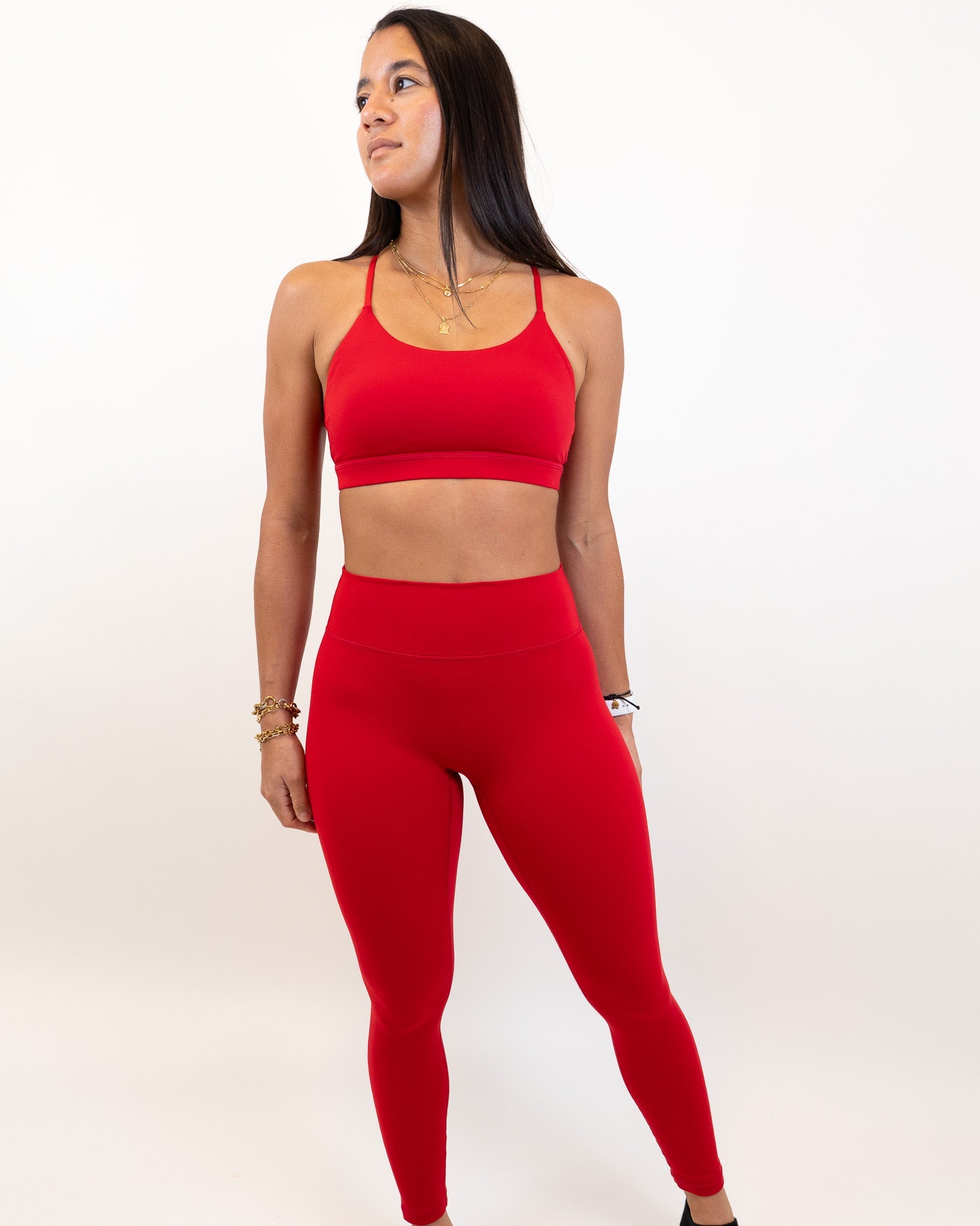 Functional Evolve Legging - Ruby Red -  - Resilient Active