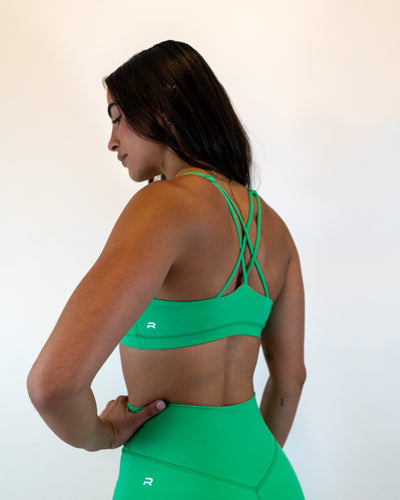 Functional Evolve Sport Bra - Electric Green - Resilient Active