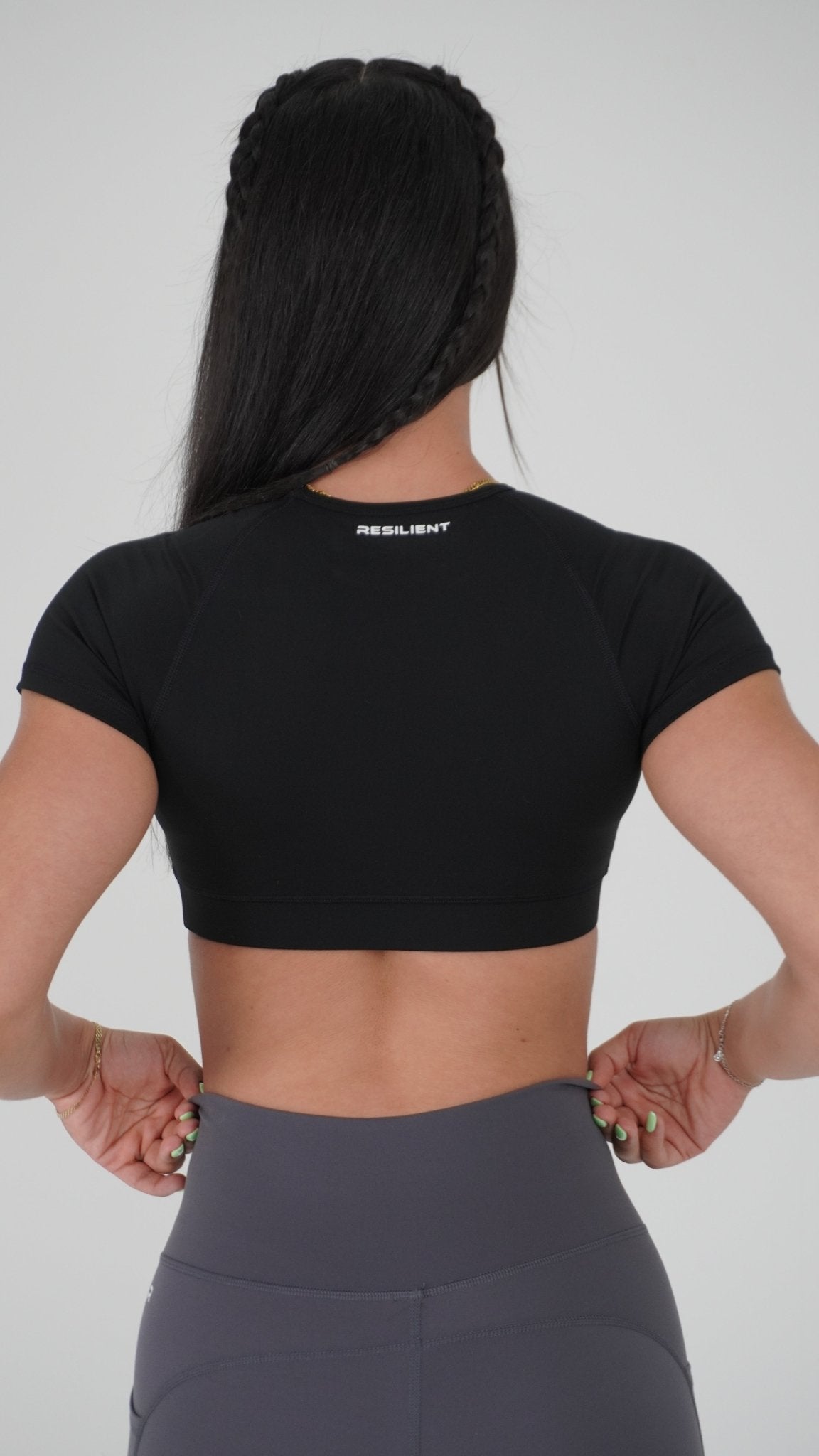 Functional Fitted Crop Top - Resilient Active