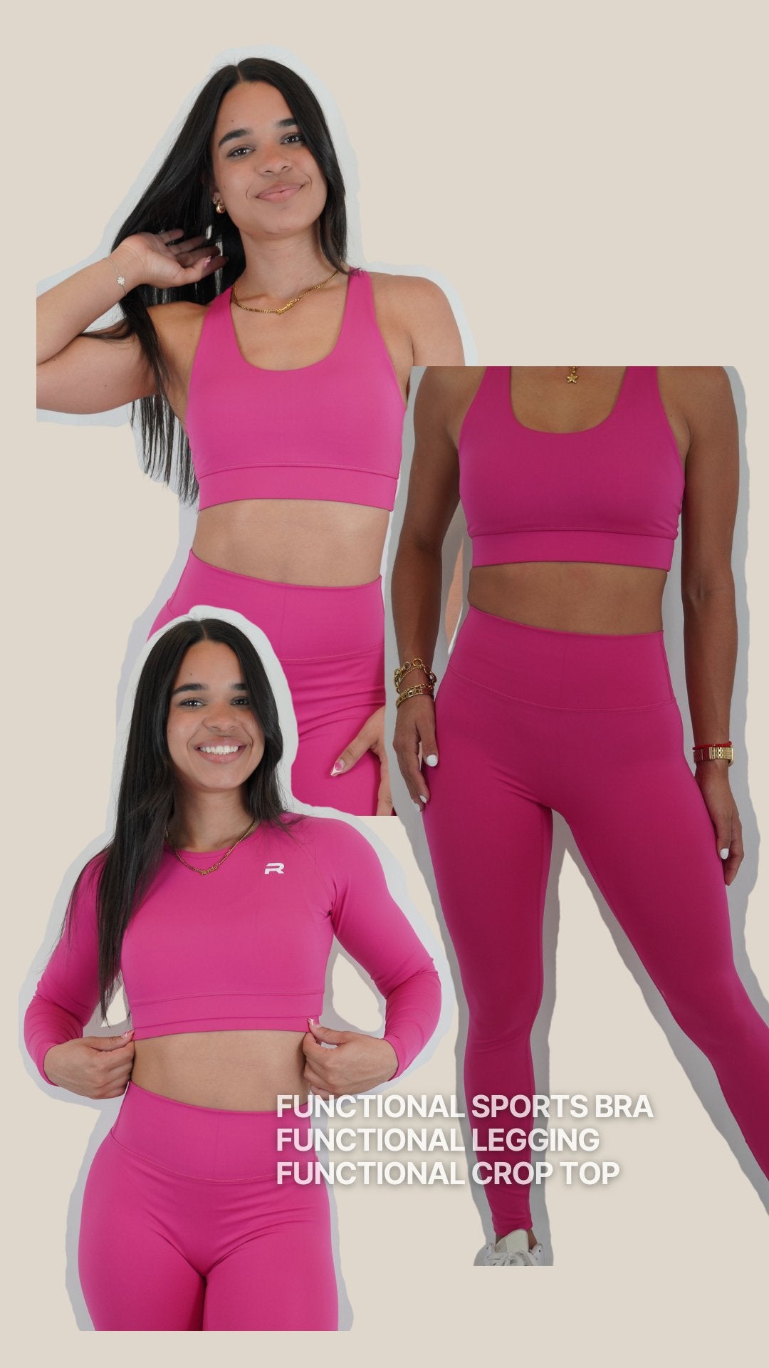 Functional Full Set Pink Bundle - Resilient Active