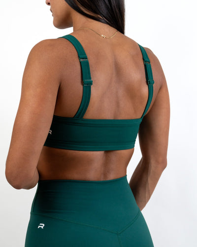 Functional Intent Bra- Forest Green -  - Resilient Active