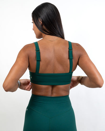 Functional Intent Bra- Forest Green -  - Resilient Active