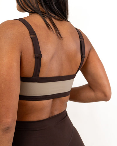Functional Intent Bra- Mocha -  - Resilient Active