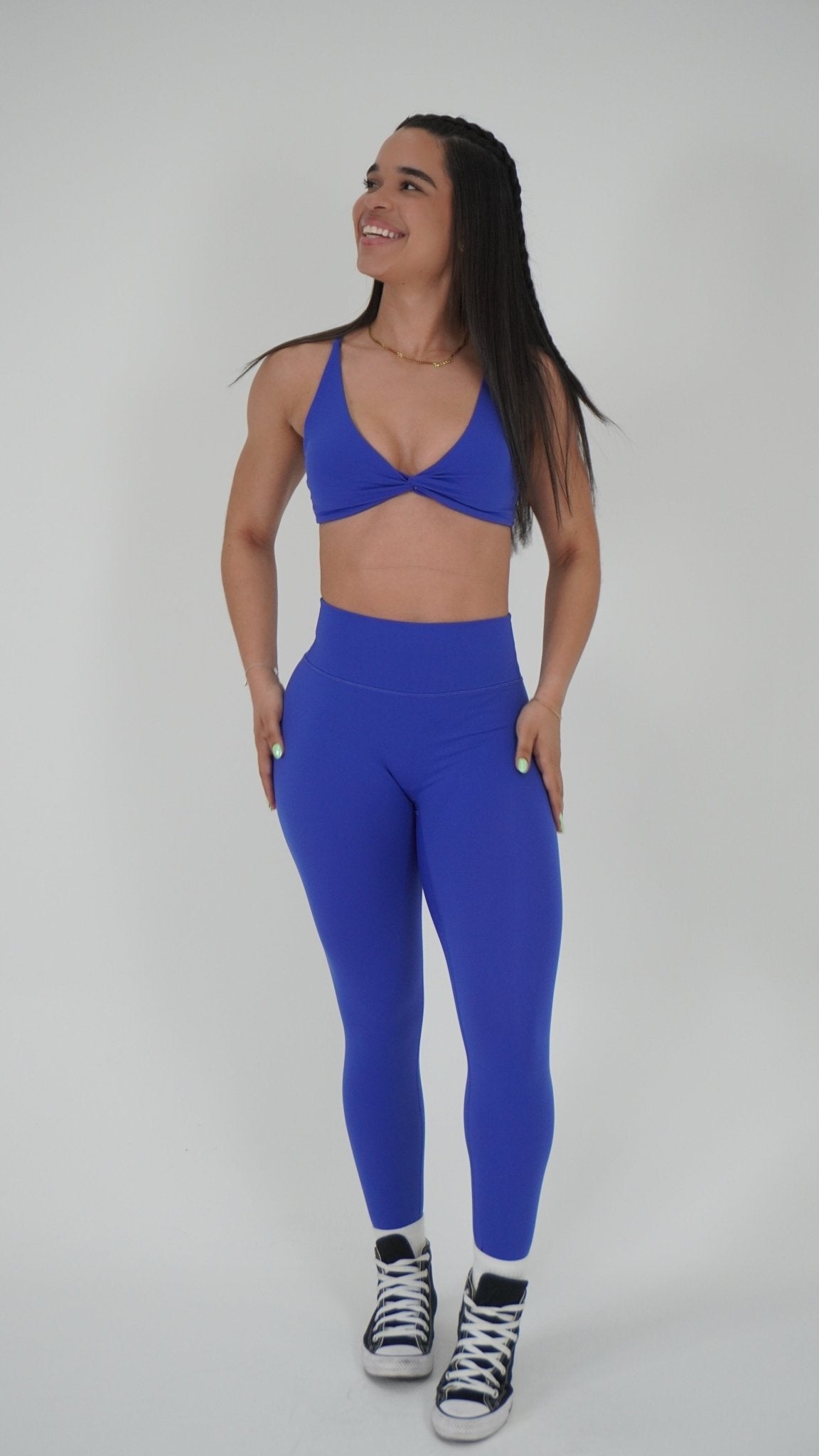 Functional Performance Legging - Ocean Blue - Resilient Active