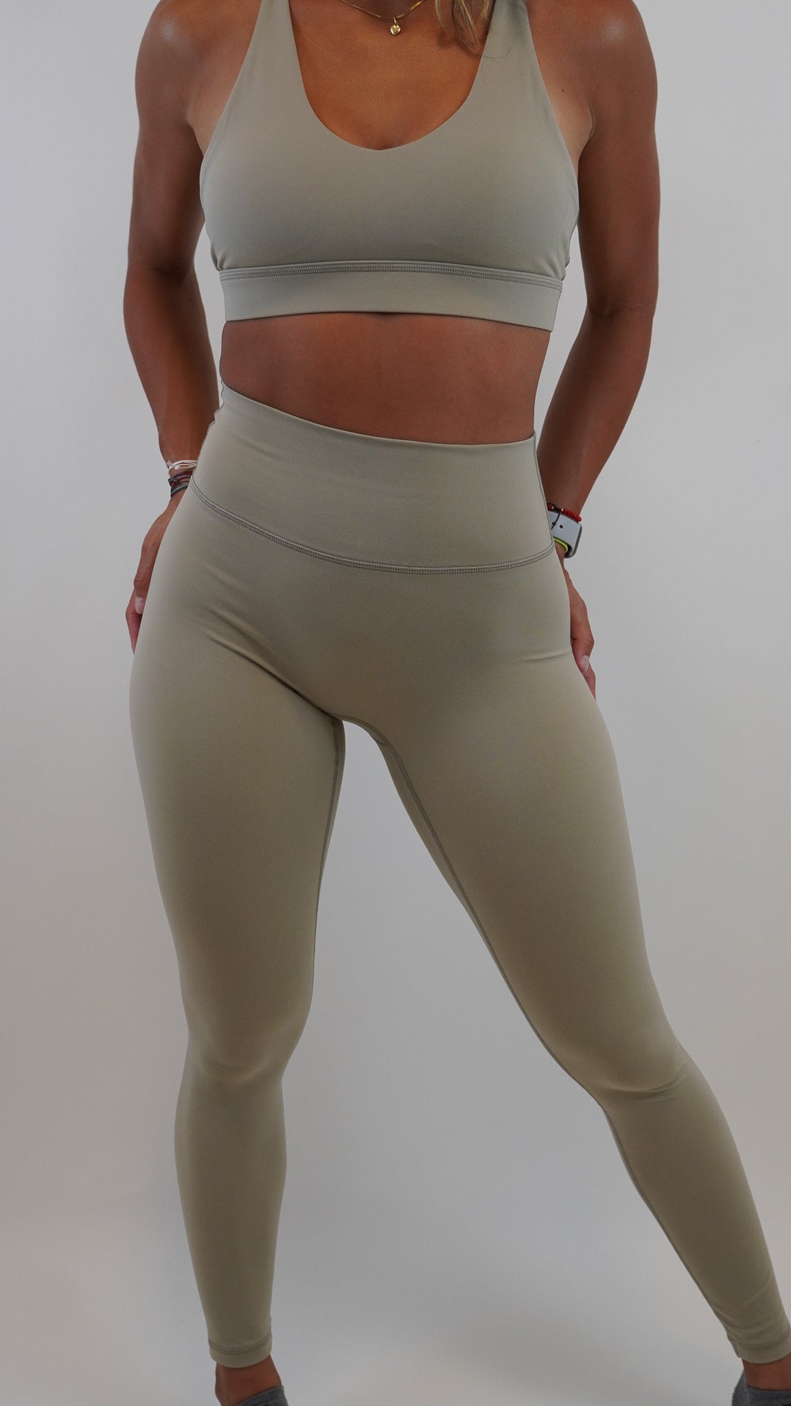 Functional Performance Legging - Tan - Resilient Active