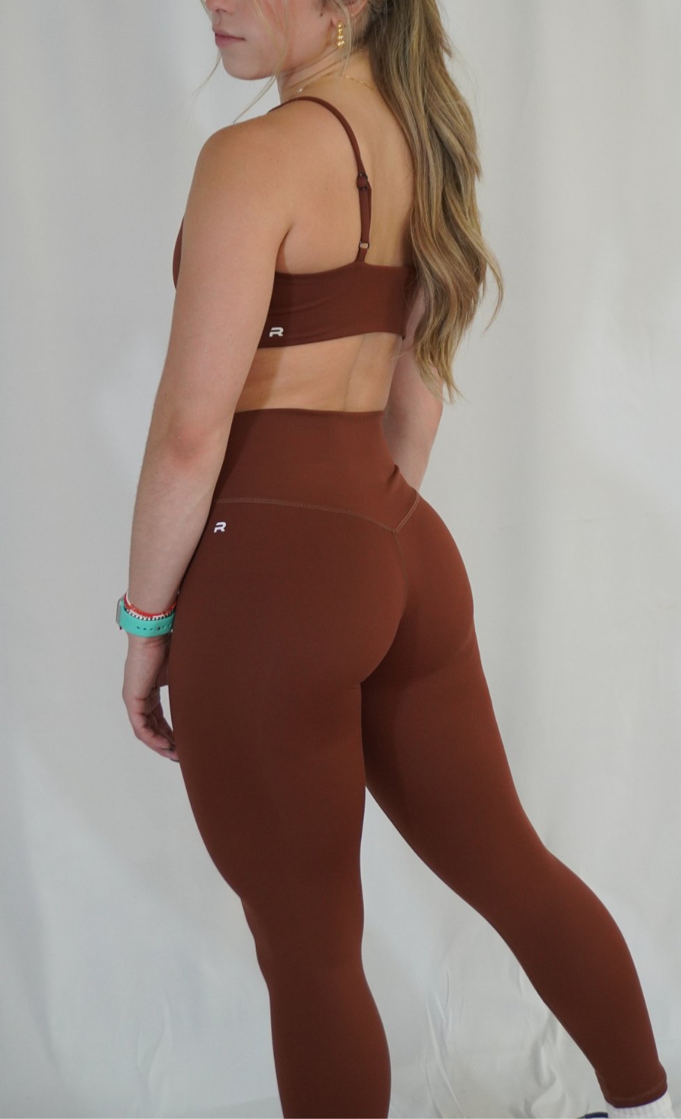 Functional Performance Legging - Walnut Brown - Resilient Active