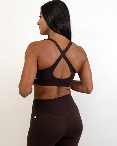 Functional Pulse Bra-Deep Brown -  - Resilient Active
