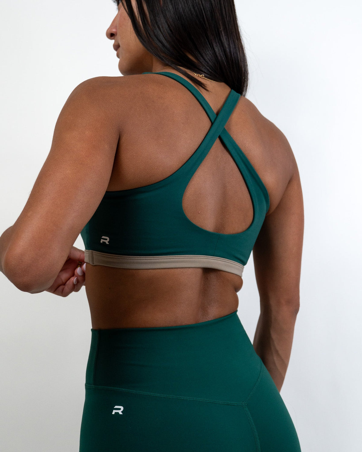 Functional Pulse Bra- Forest Green -  - Resilient Active