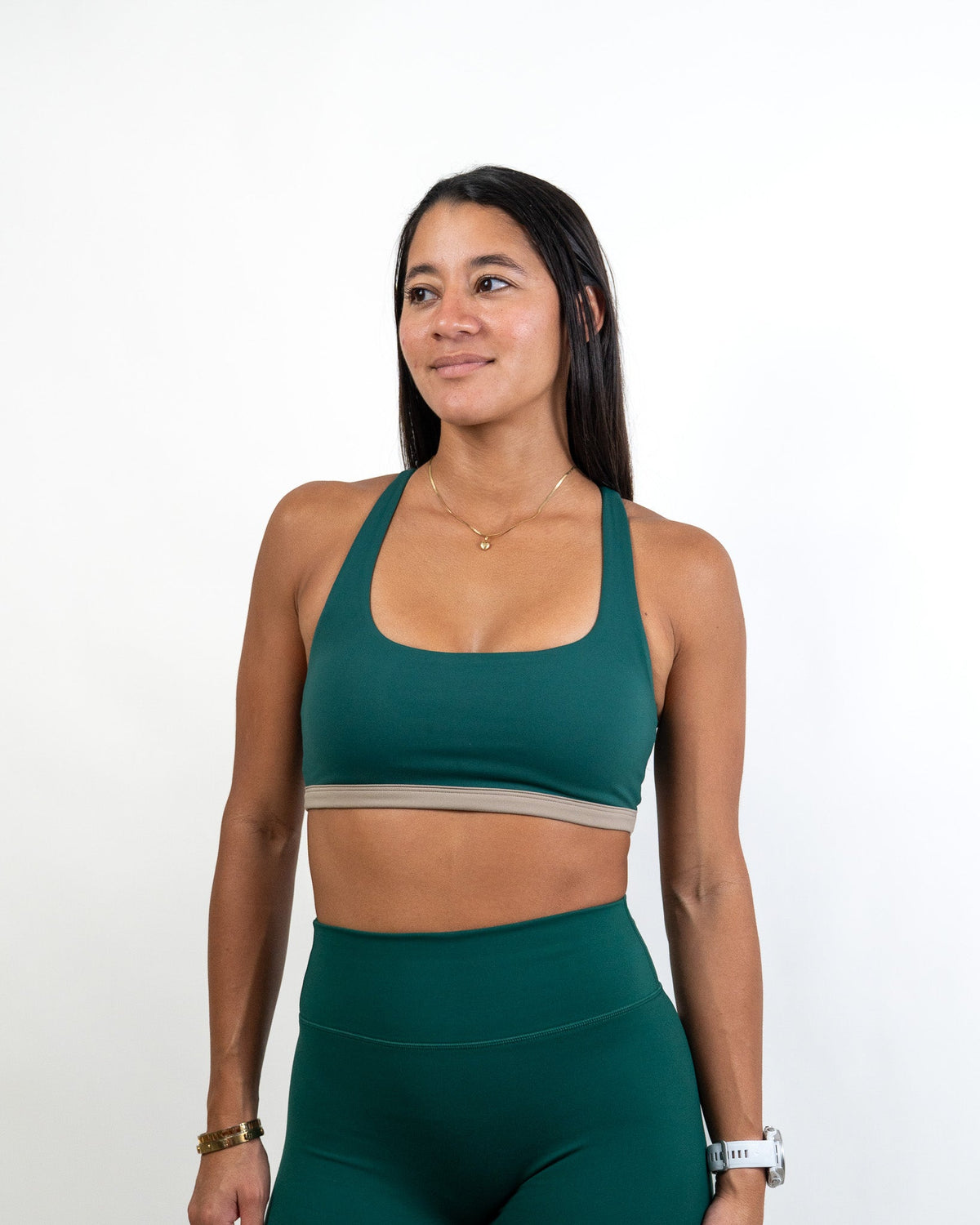 Functional Pulse Bra- Forest Green -  - Resilient Active