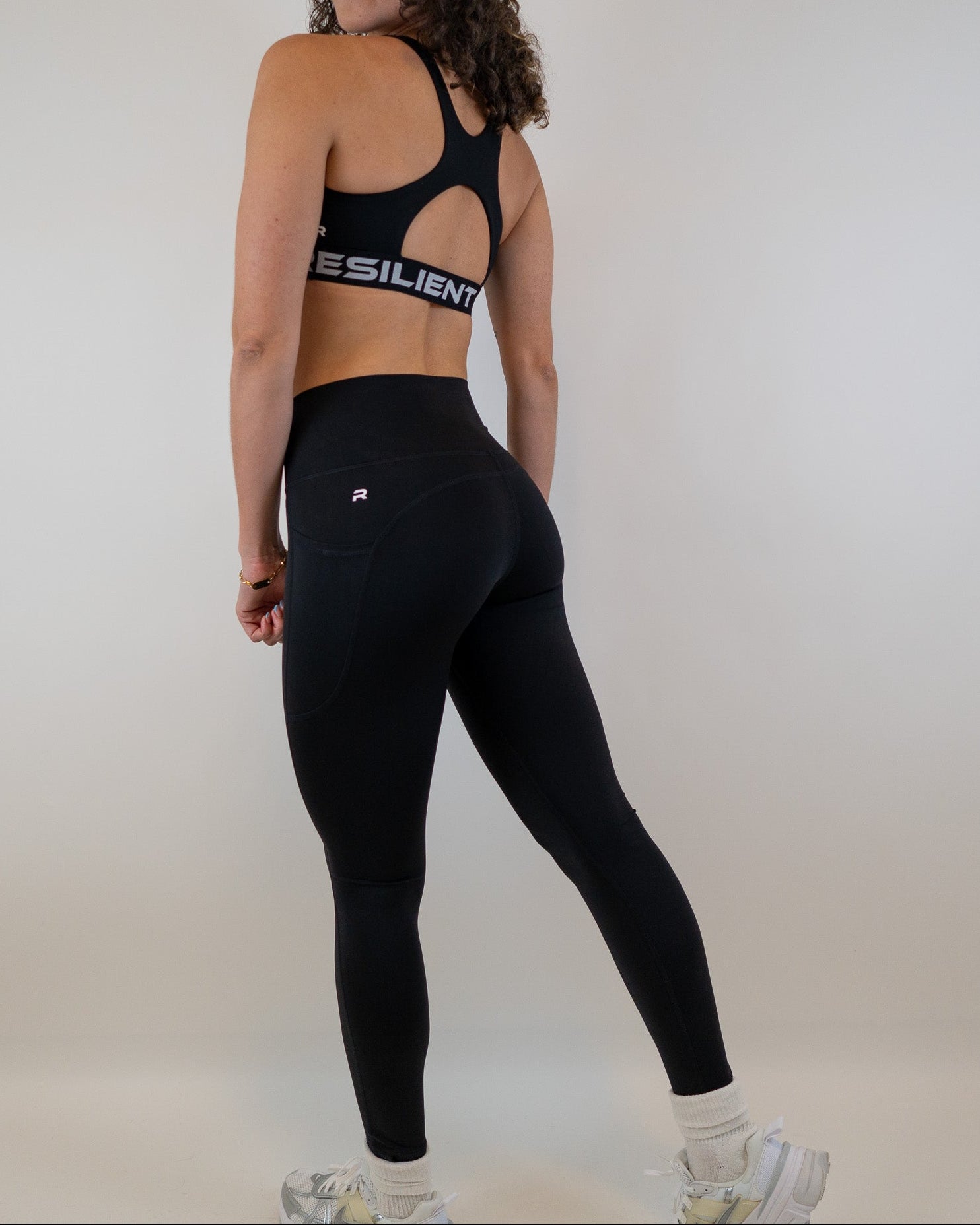 Iconic Lux Sport Bra - Black - Resilient Active