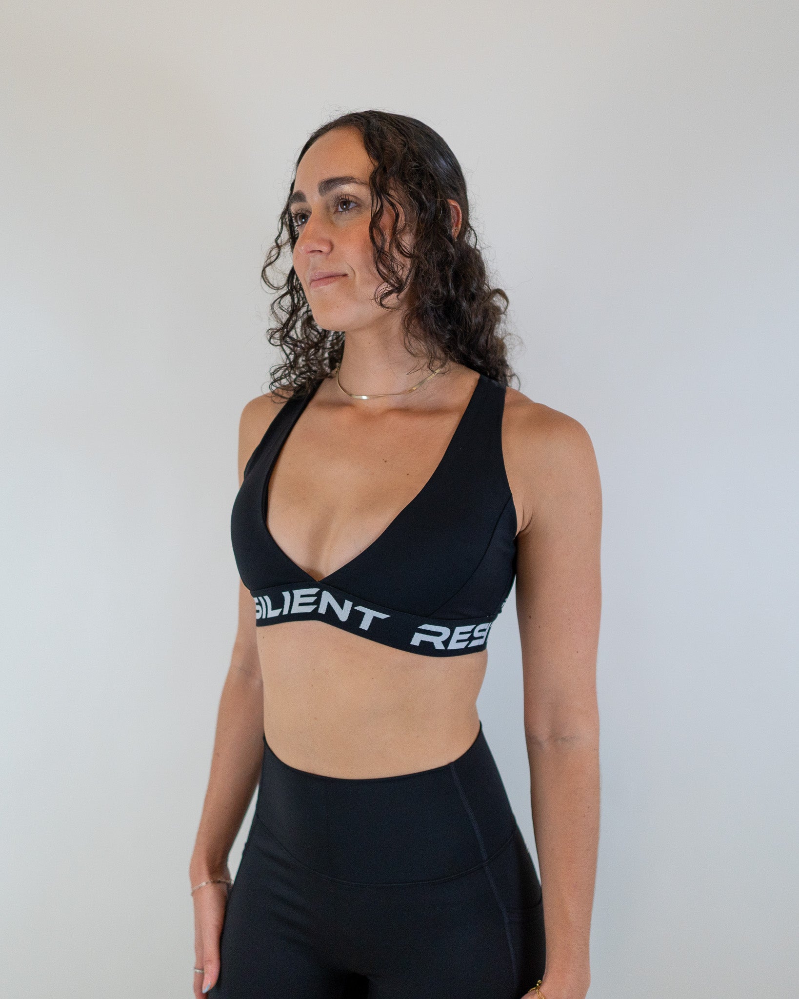 Iconic Lux Sport Bra - Black - Resilient Active