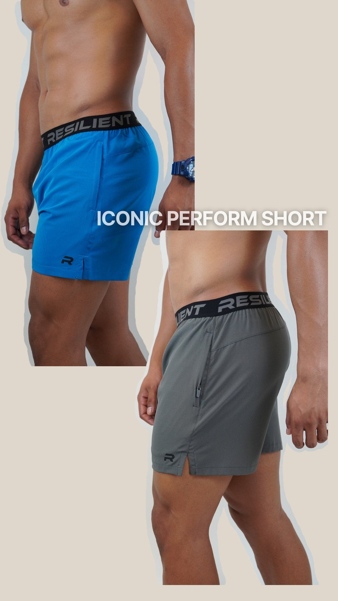 Iconic Perform Shorts 2 for $99 - Resilient Active