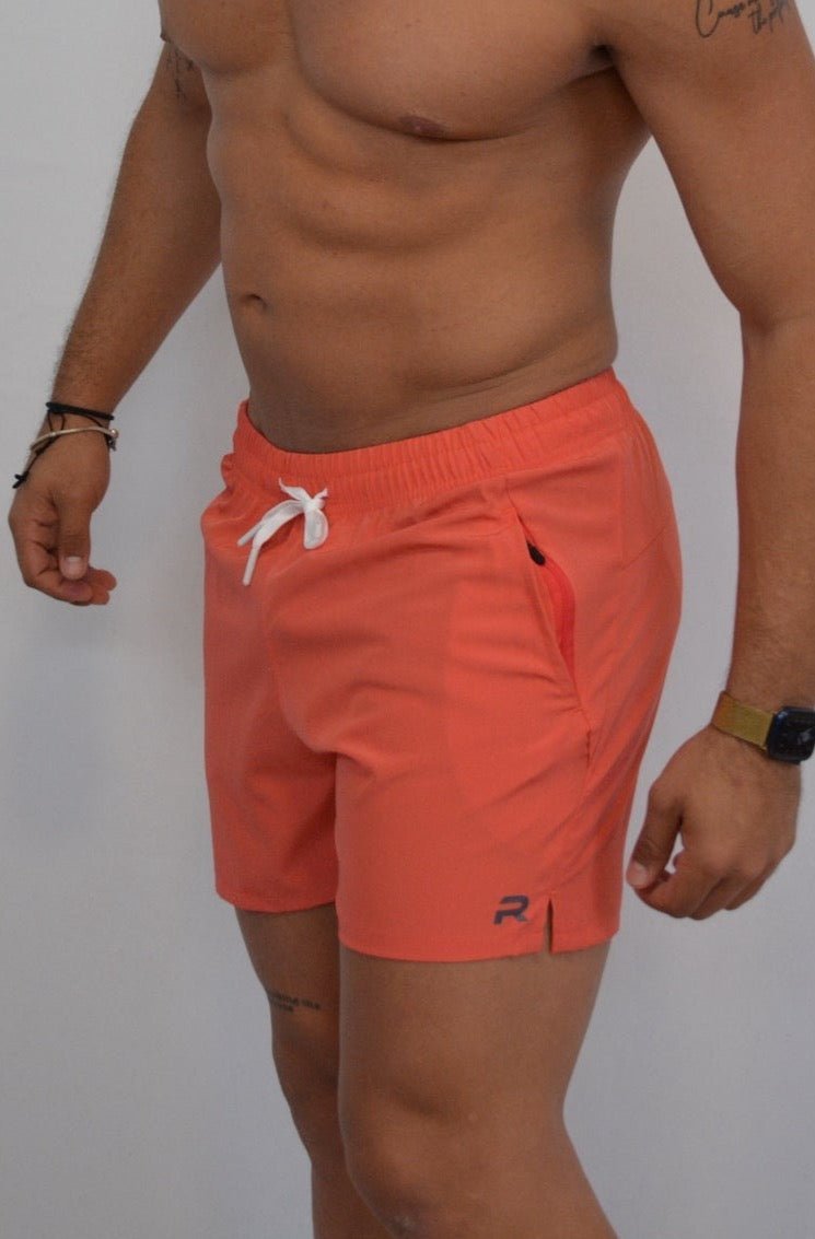 Mid Thigh Shorts 1.0 - Peach - Resilient Active