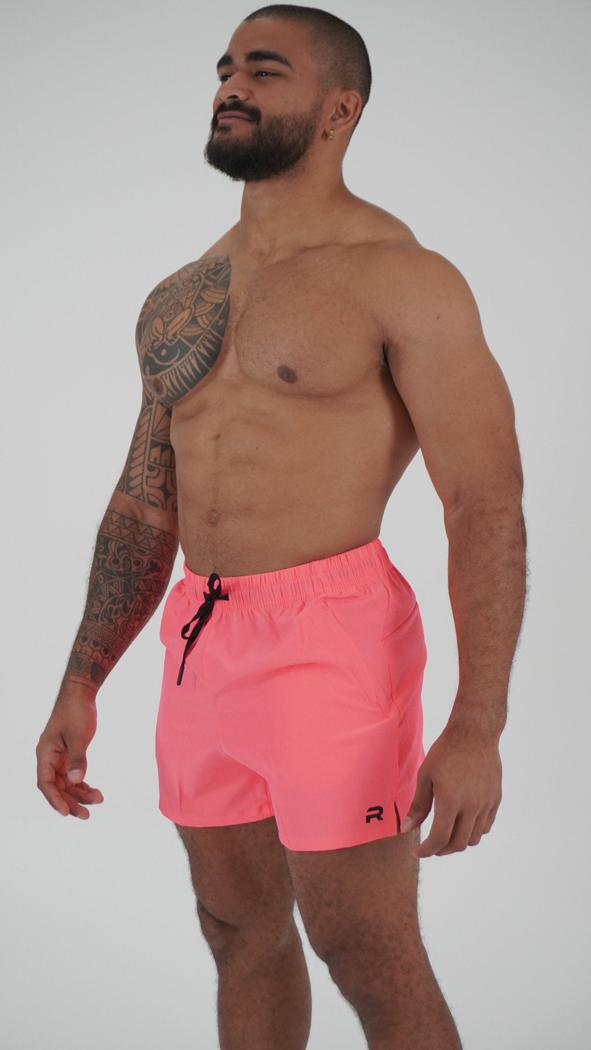 Mid Thigh Shorts 2.0 - Bright Pink - Resilient Active