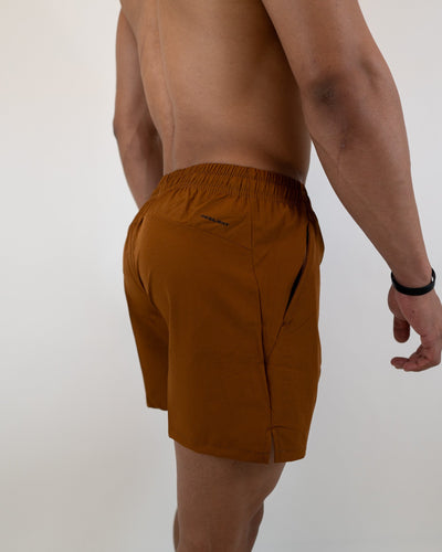 Mid Thigh Shorts 2.0 - Coffee - Resilient Active
