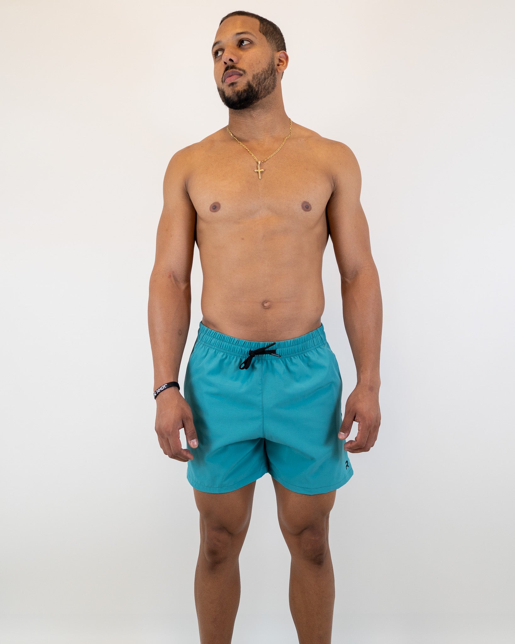 Mid Thigh Shorts 2.0 - Ocean Breeze - Resilient Active