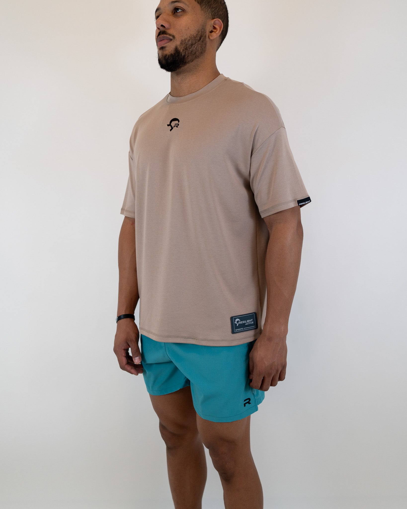 Mid Thigh Shorts 2.0 - Ocean Breeze - Resilient Active