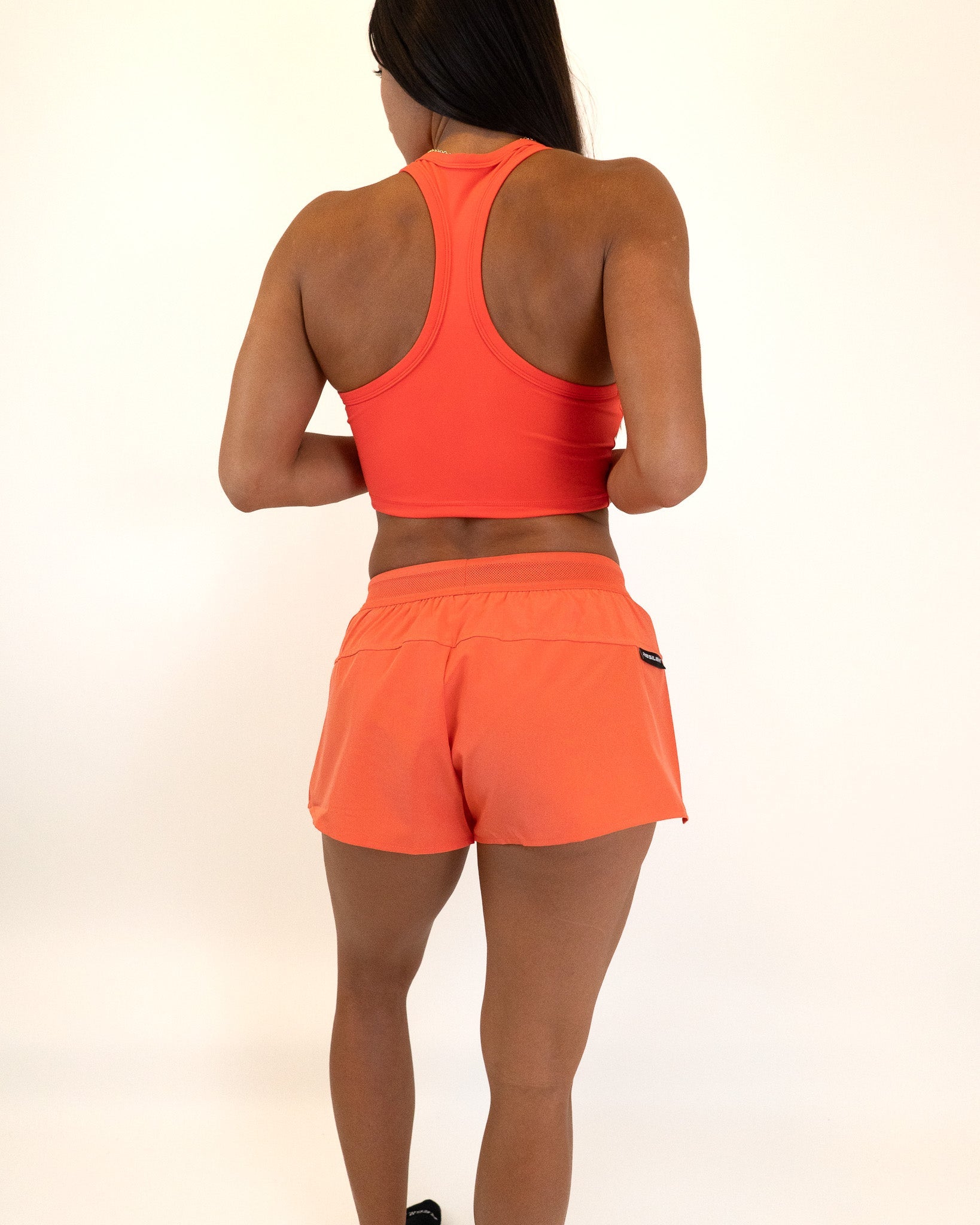Pace short- Light Coral -  - Resilient Active