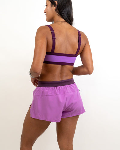 Pace short- Lilac -  - Resilient Active