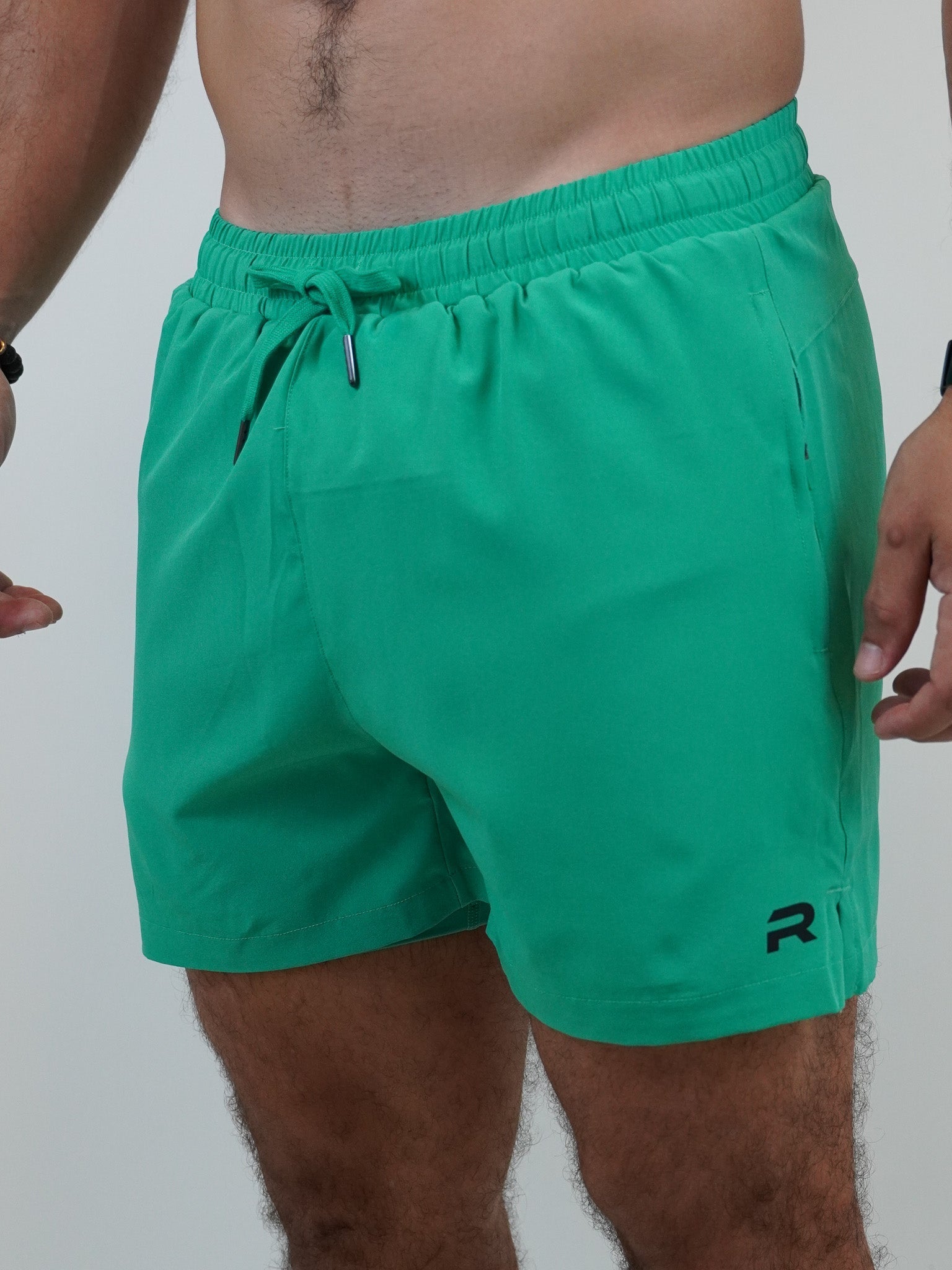 Peak 2 in 1 Shorts - Aqua Green - Resilient Active