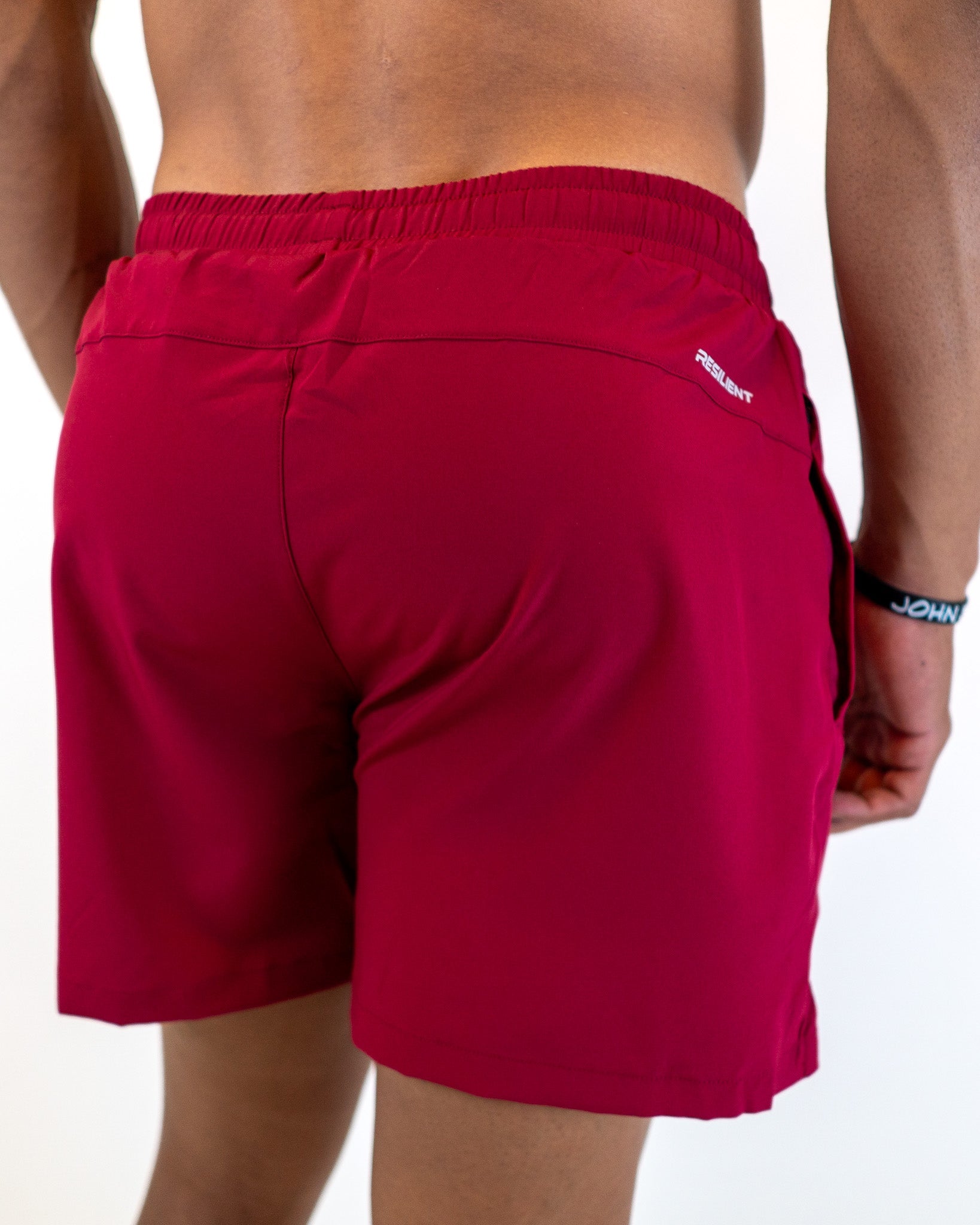 Peak 2 in 1 Shorts - Wine - Resilient Active