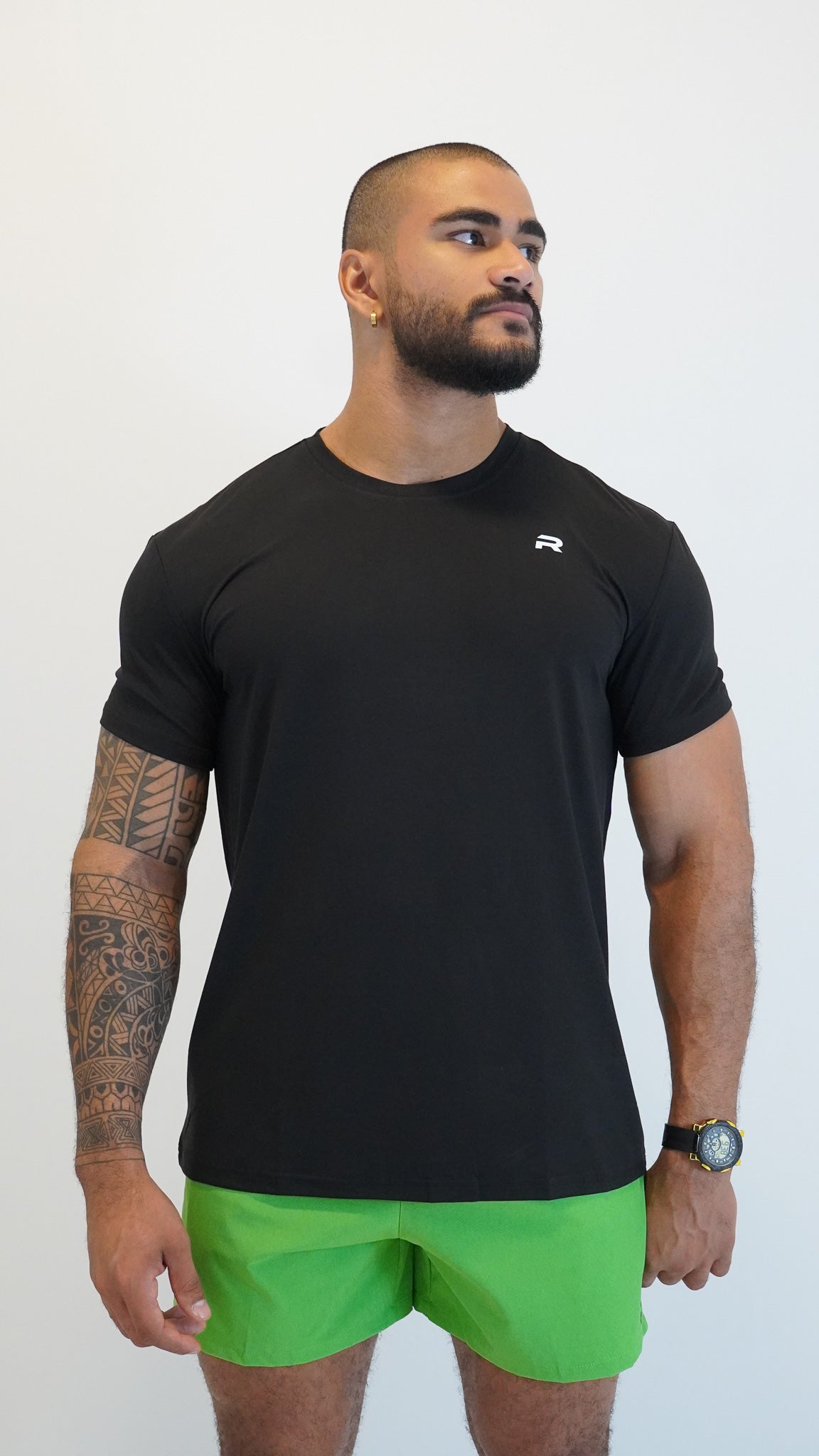 Peak - Fit Shirt - Black - Resilient Active