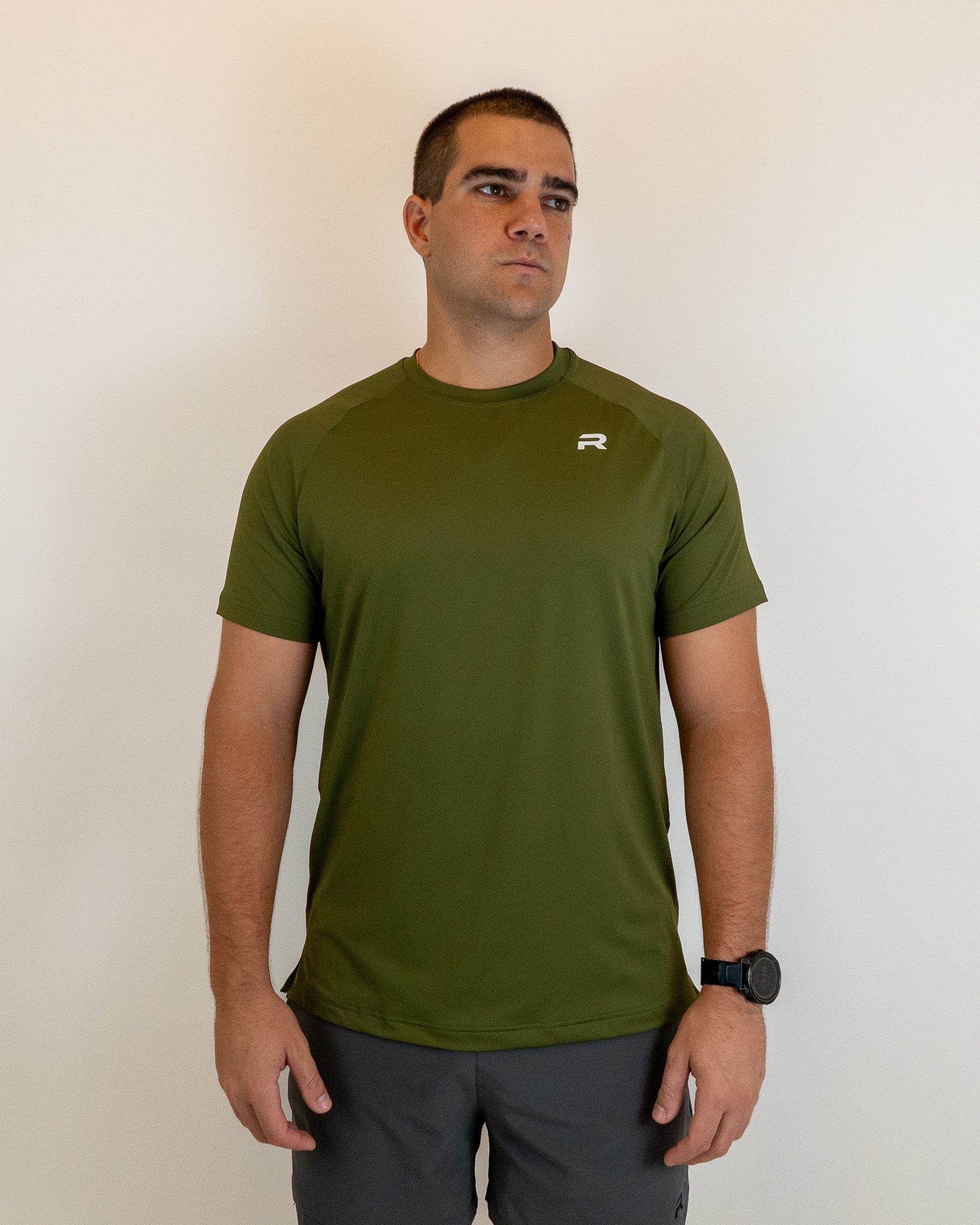 Perform Fit Shirt - Olive Green -  - Resilient Active