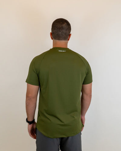 Perform Fit Shirt - Olive Green -  - Resilient Active