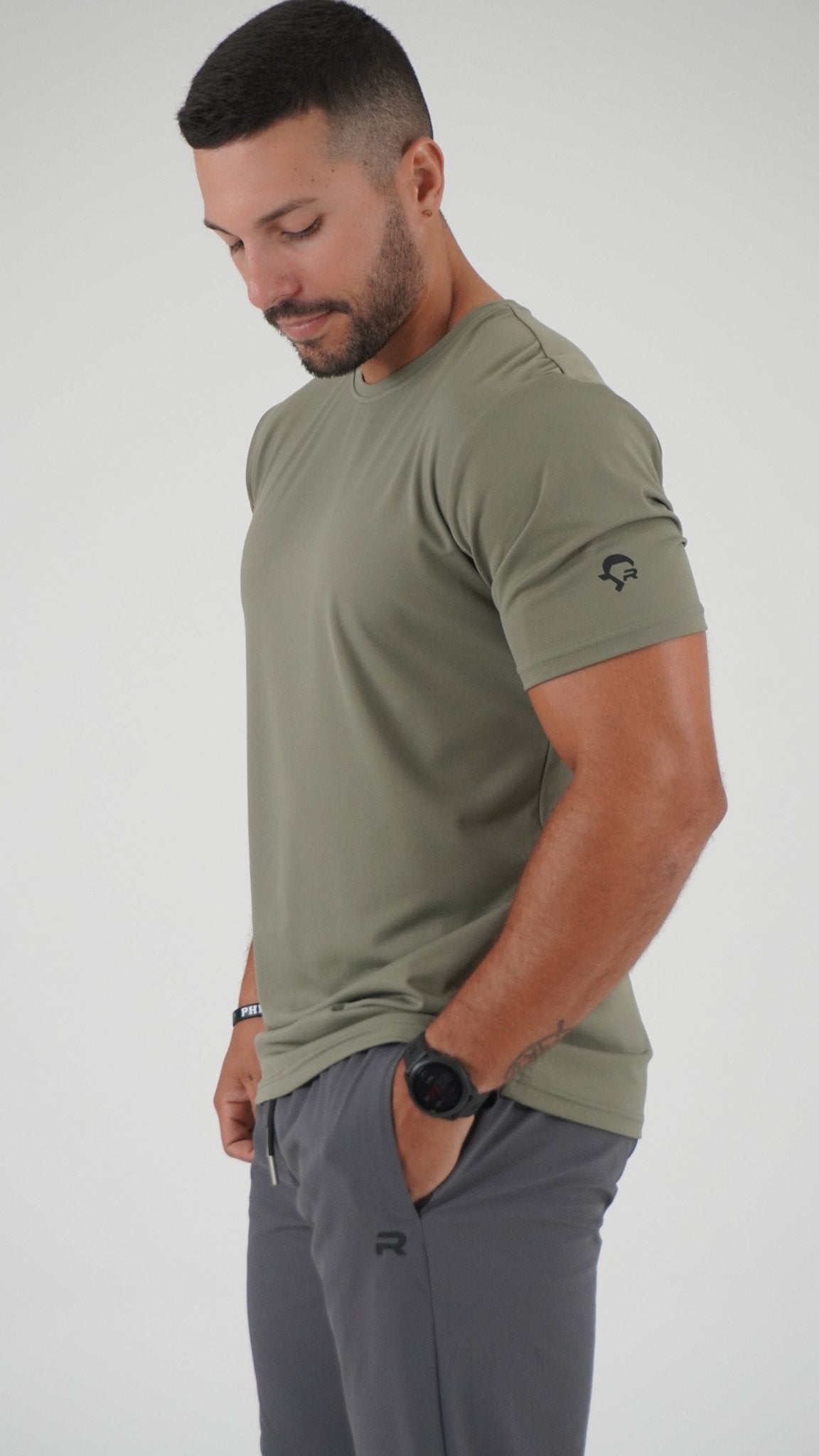 Prime Fit Shirt - Military Green - Resilient Active