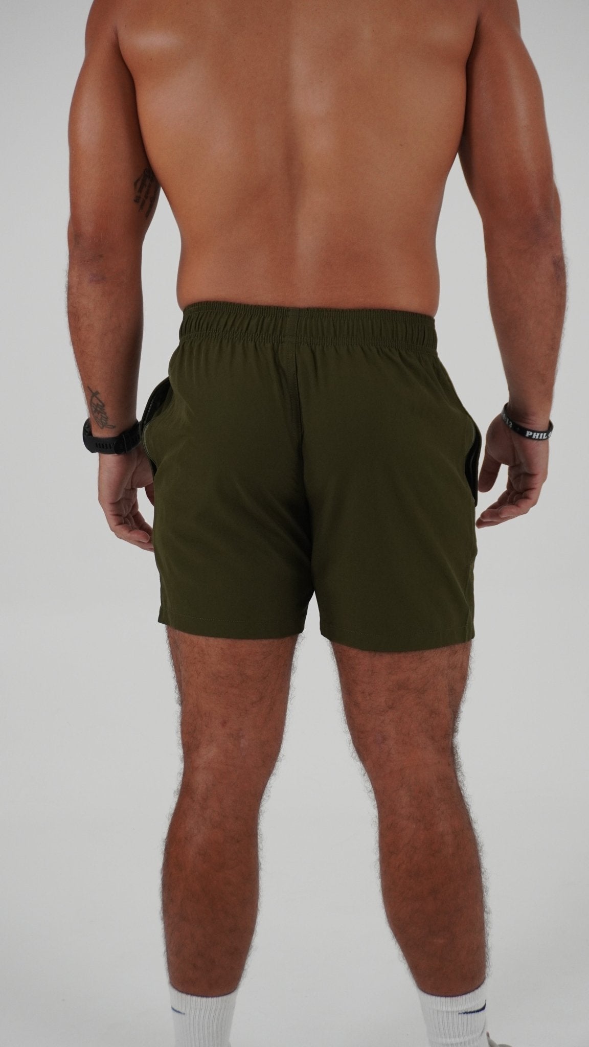 Prime Shorts - Military Green - Resilient Active