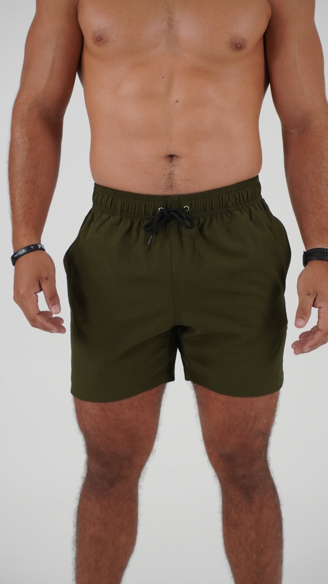 Prime Shorts - Military Green - Resilient Active