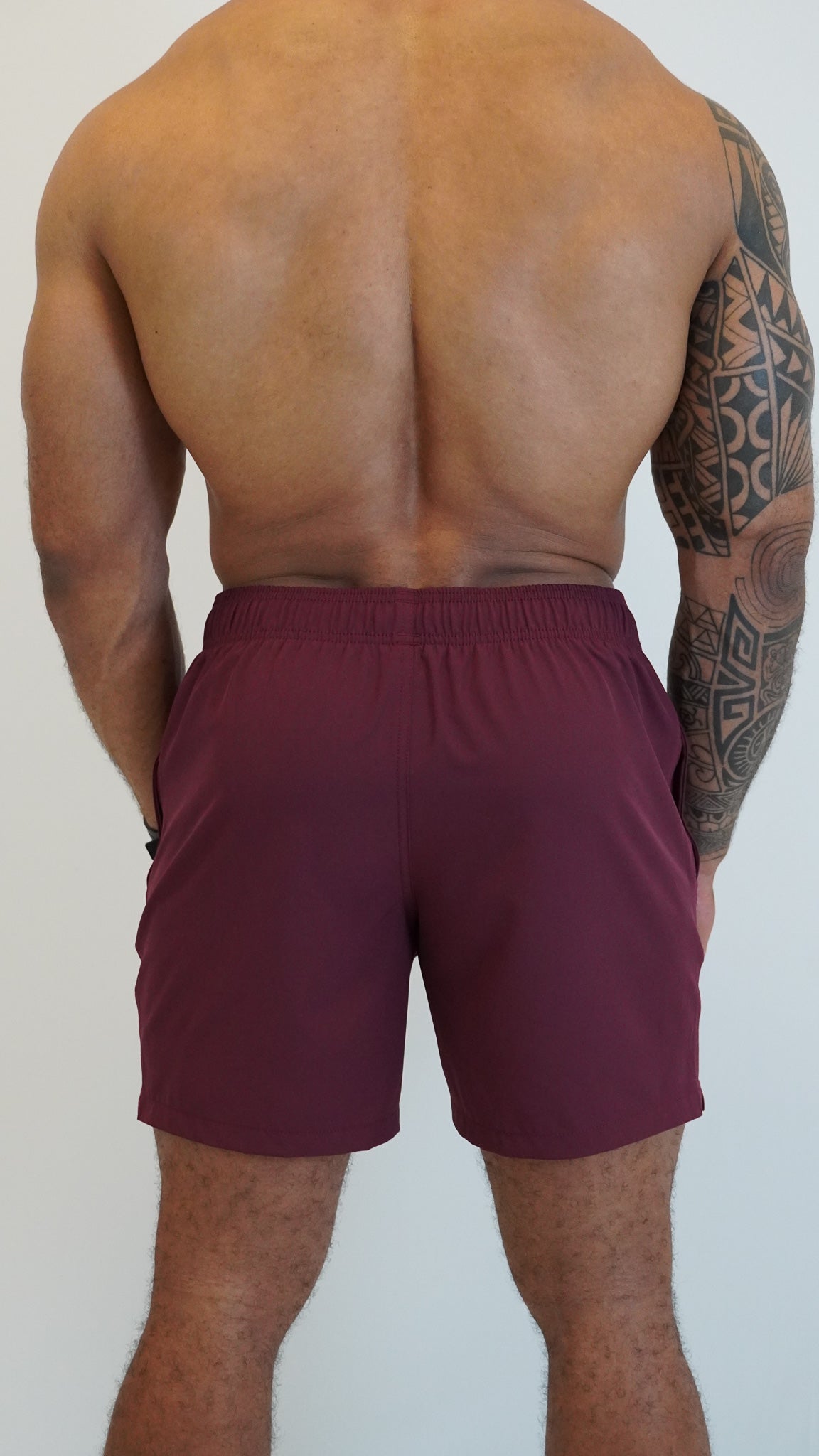 Prime Shorts - Wine - Resilient Active