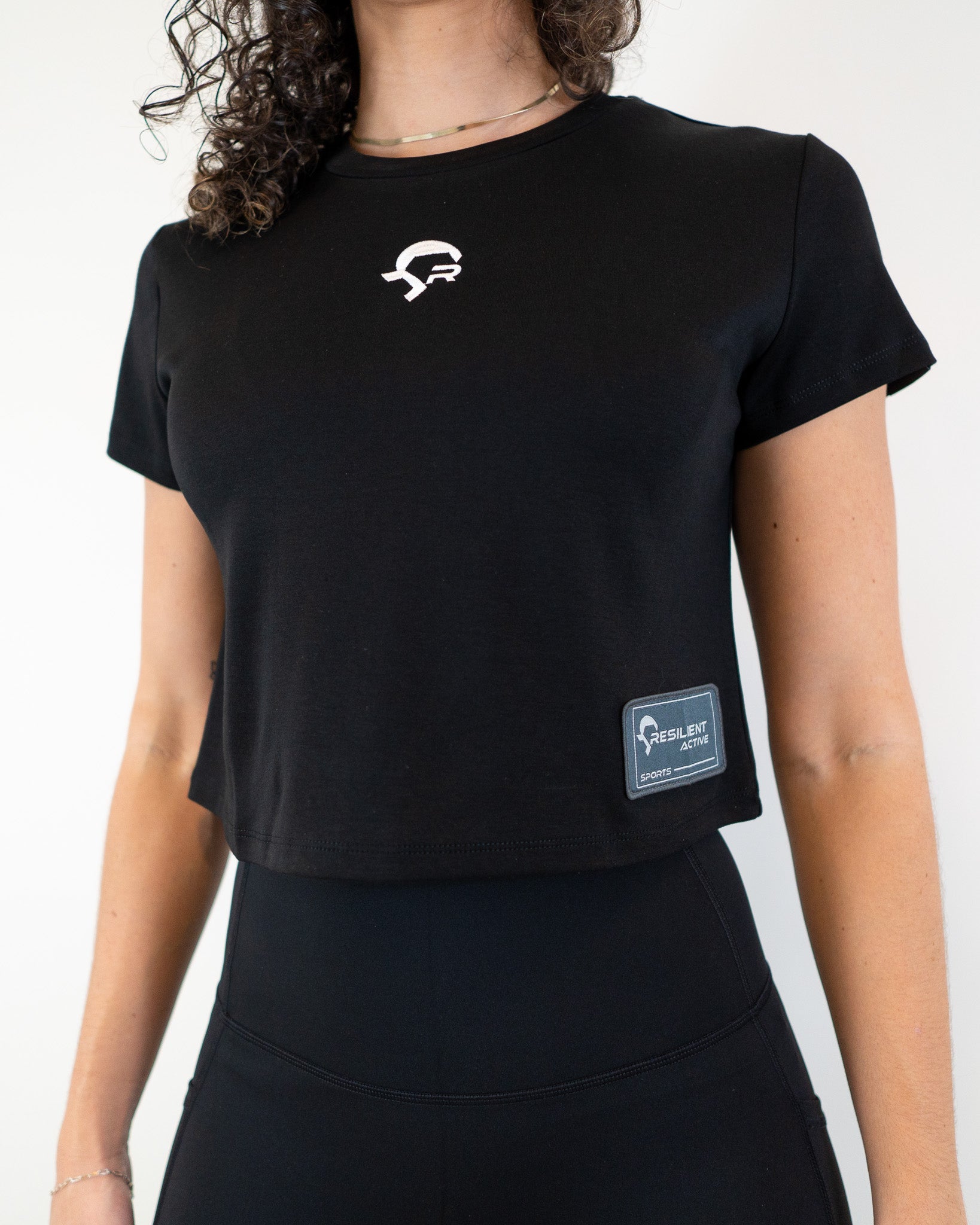 Radiance Crop Top - Black - Resilient Active