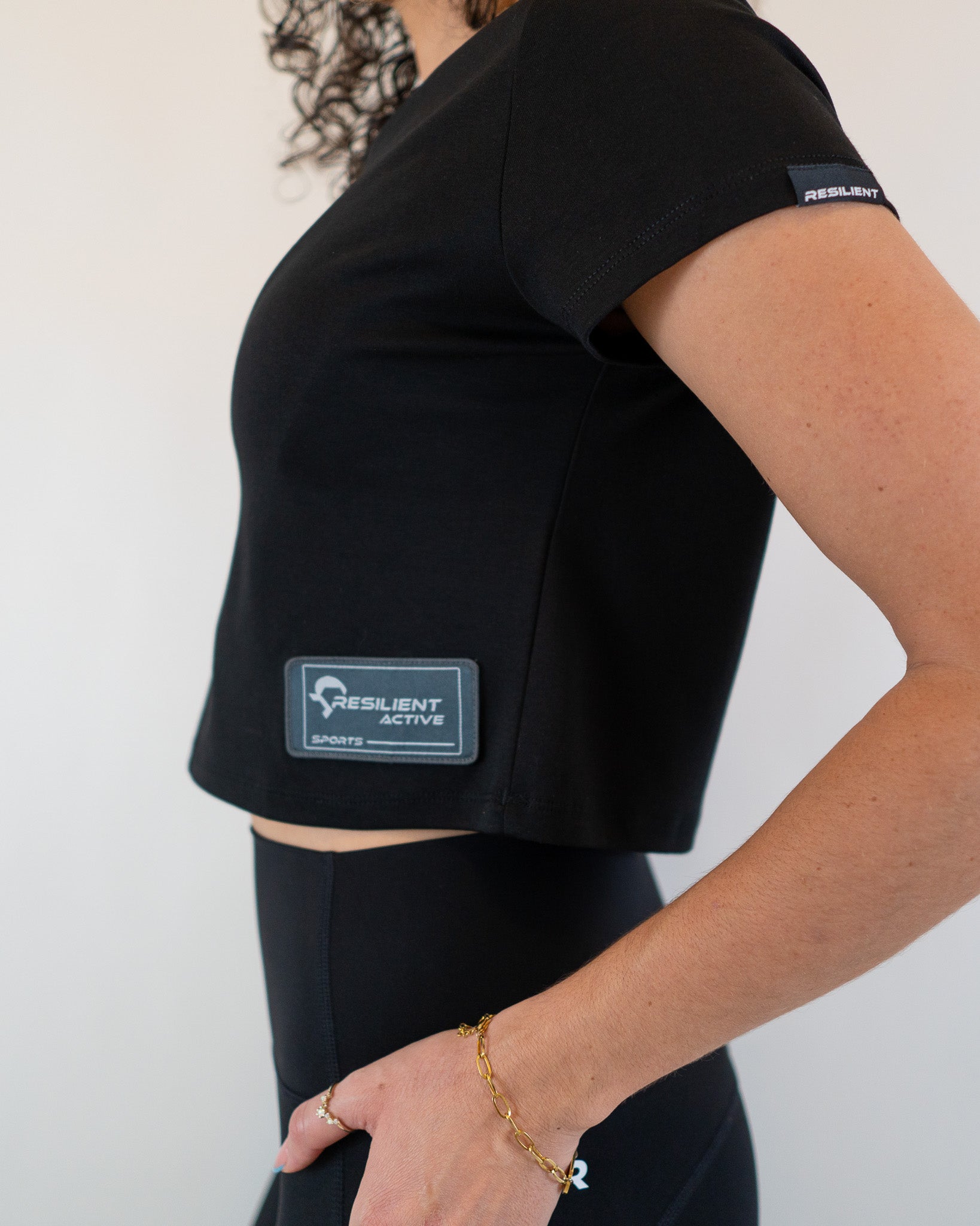 Radiance Crop Top - Black - Resilient Active