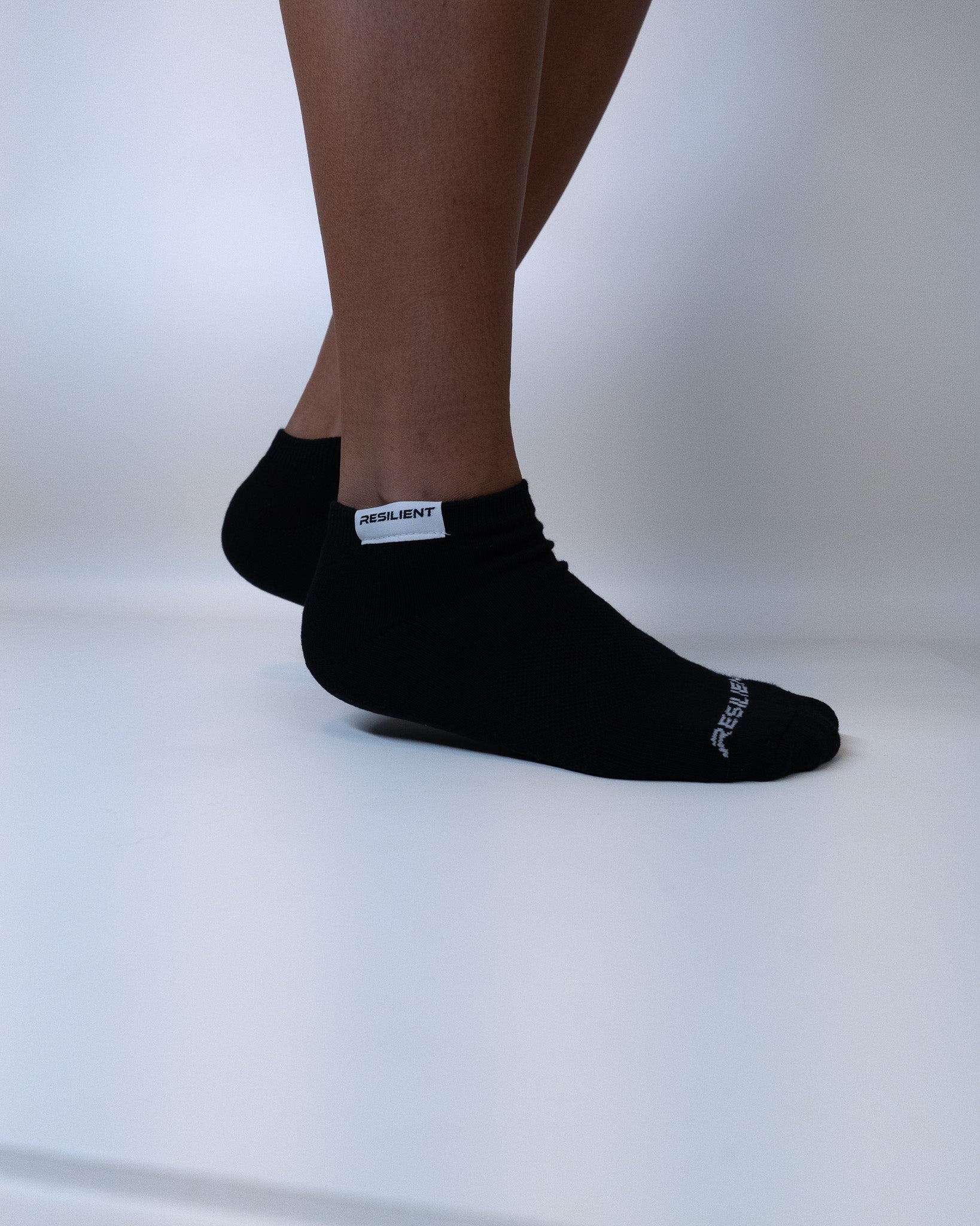 Resilient Ankle Trainer Sock - Black (Women) - Resilient Active