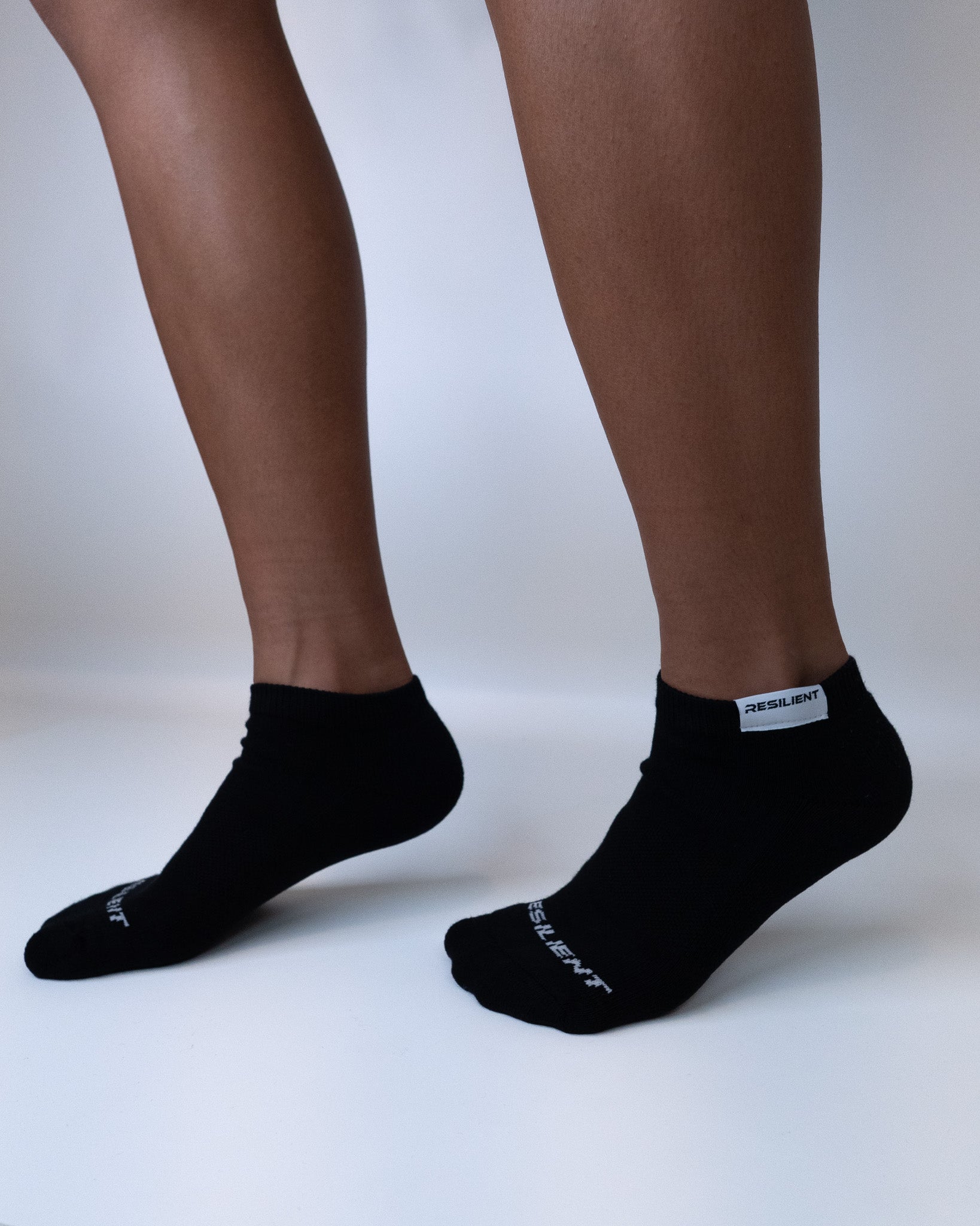 Resilient Ankle Trainer Sock - Black (Women) - Resilient Active