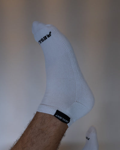 Resilient Ankle Trainer Sock - White (Men) - Resilient Active