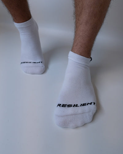 Resilient Ankle Trainer Sock - White (Men) - Resilient Active