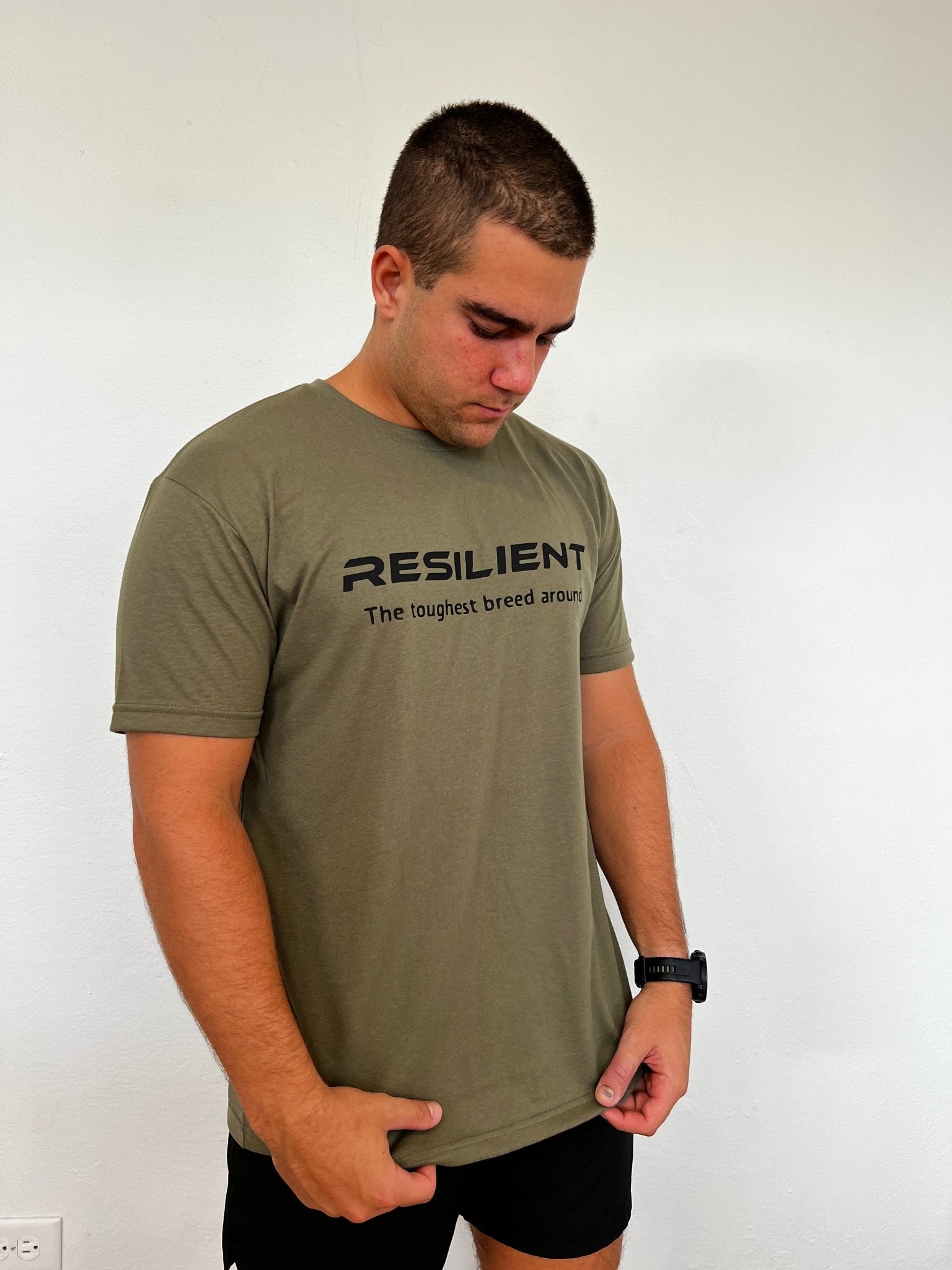 RESILIENT Comfort Style Shirt- Military Green - Resilient Active