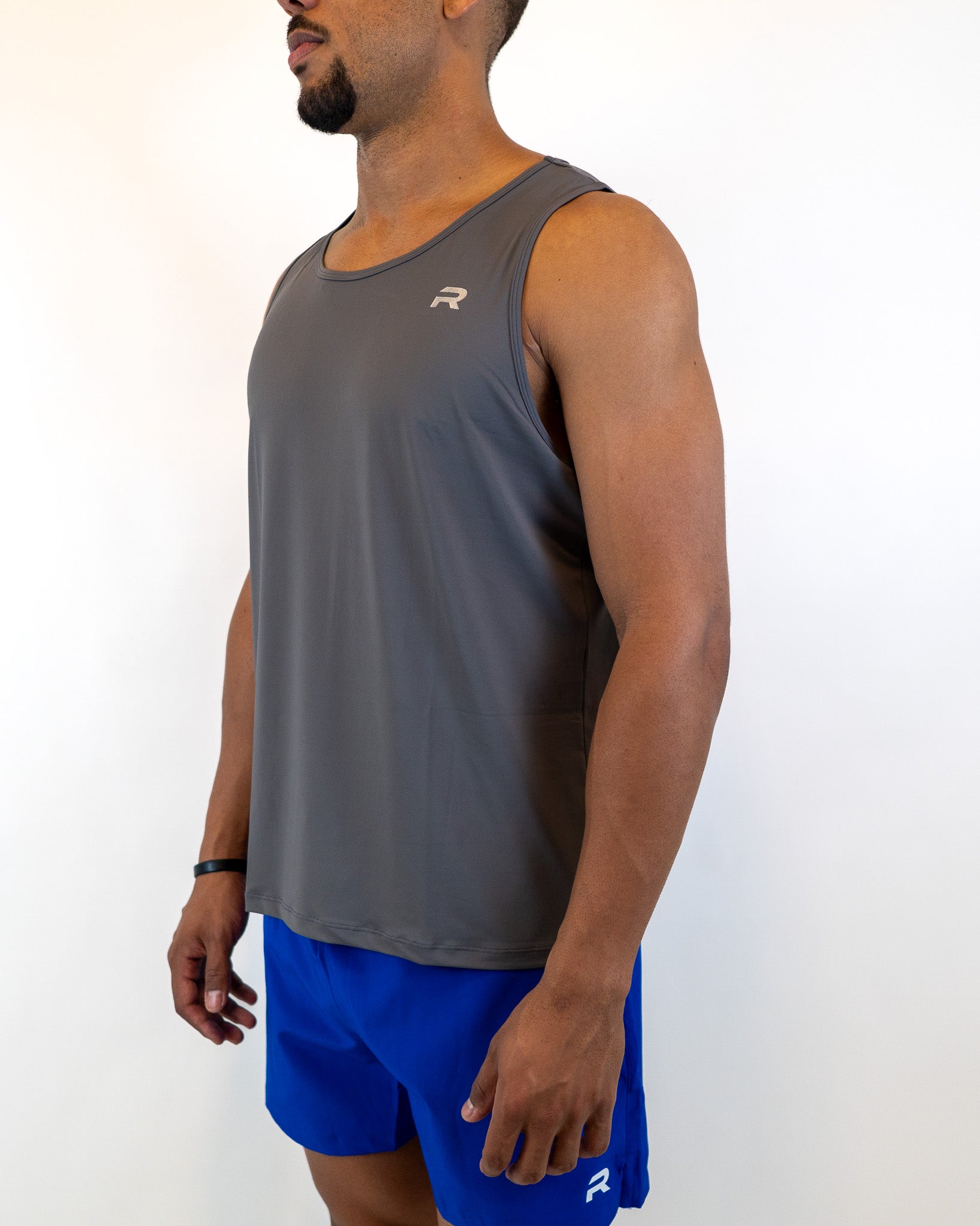 Resilient Muscle Tank - Gray - Resilient Active