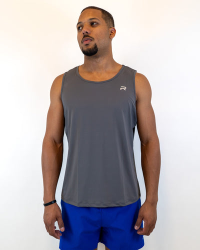 Resilient Muscle Tank - Gray - Resilient Active