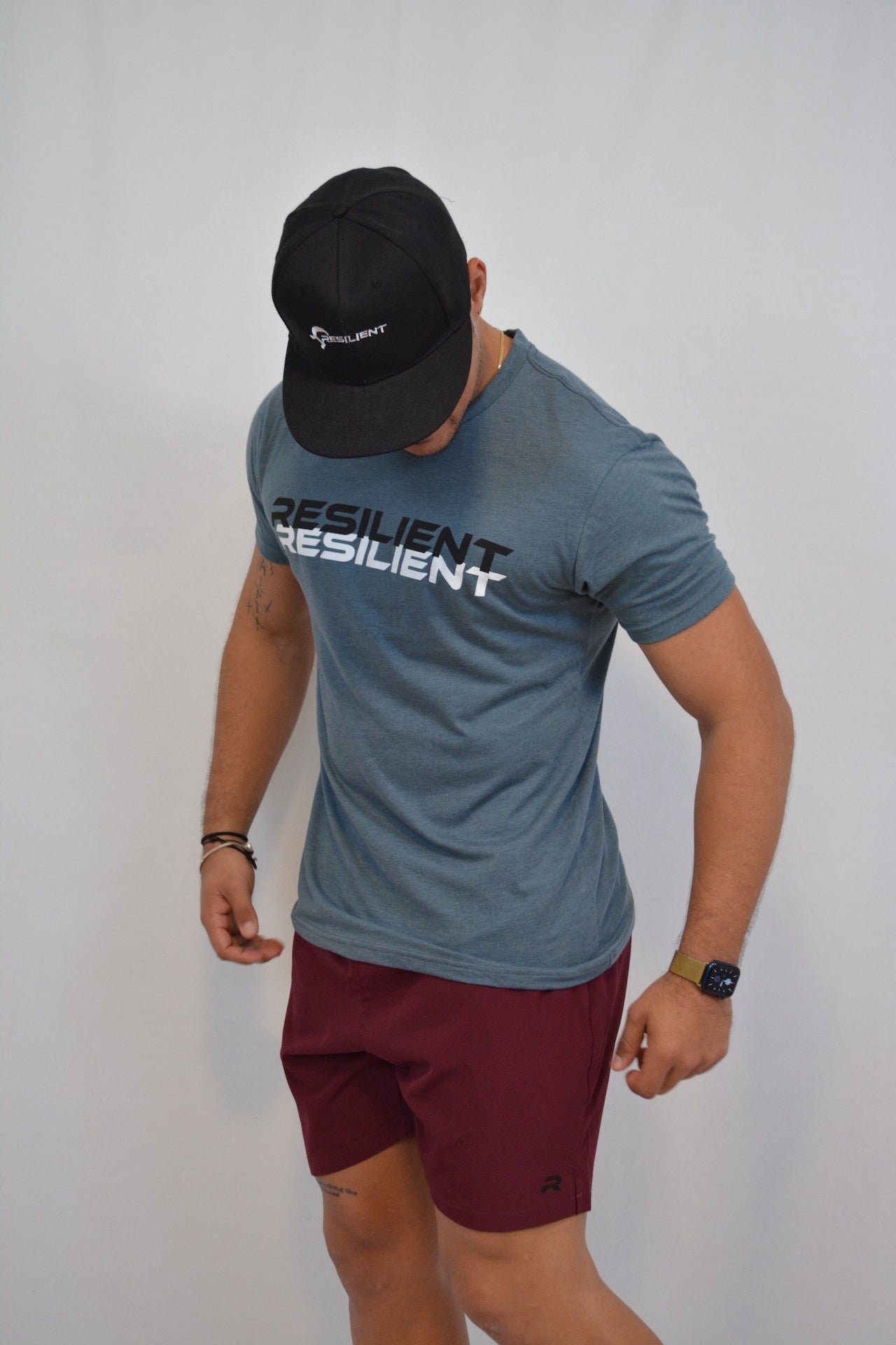 RESILIENT T-Shirt Indigo - Resilient Active
