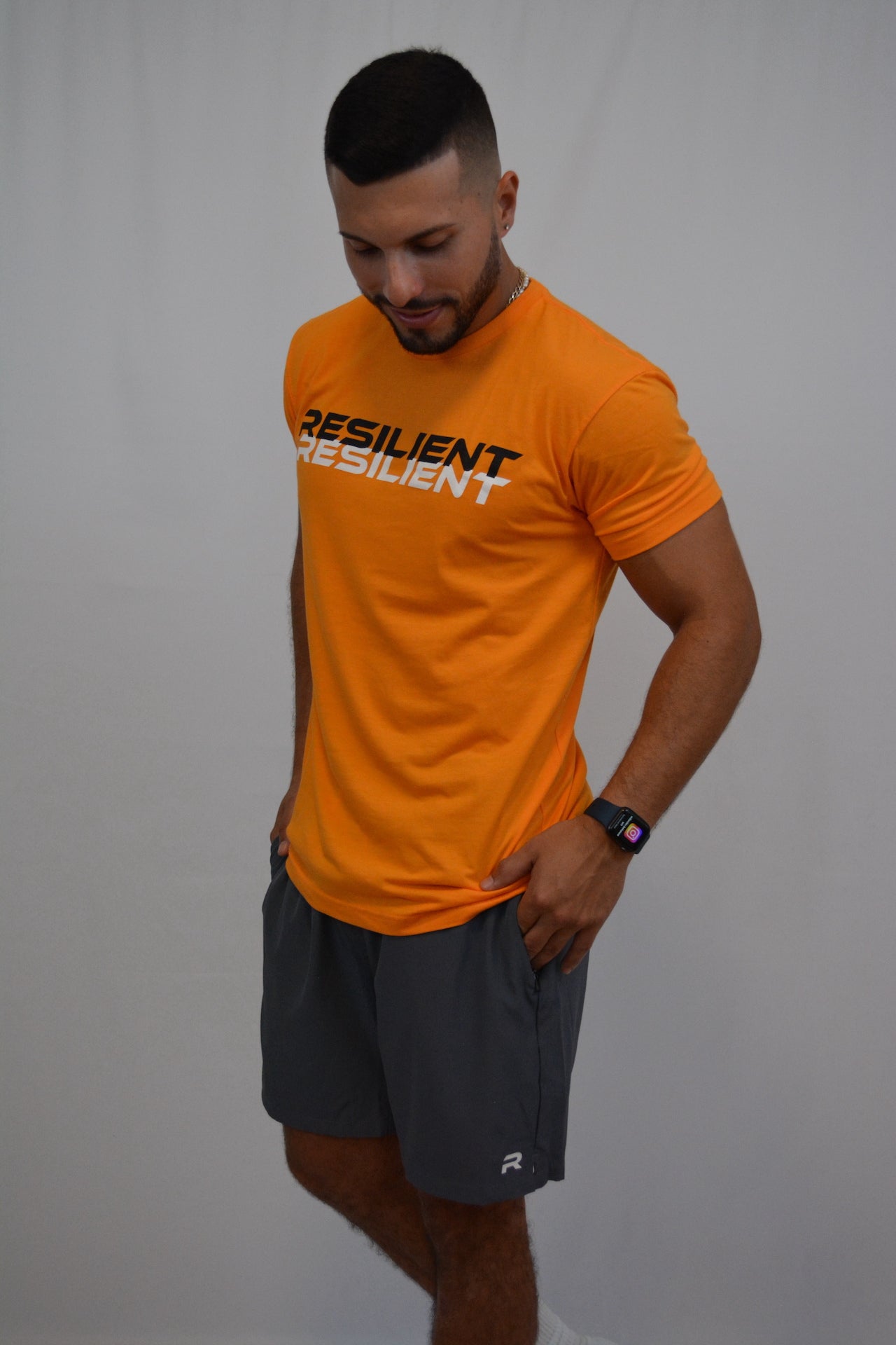 RESILIENT T-Shirt Orange - Resilient Active