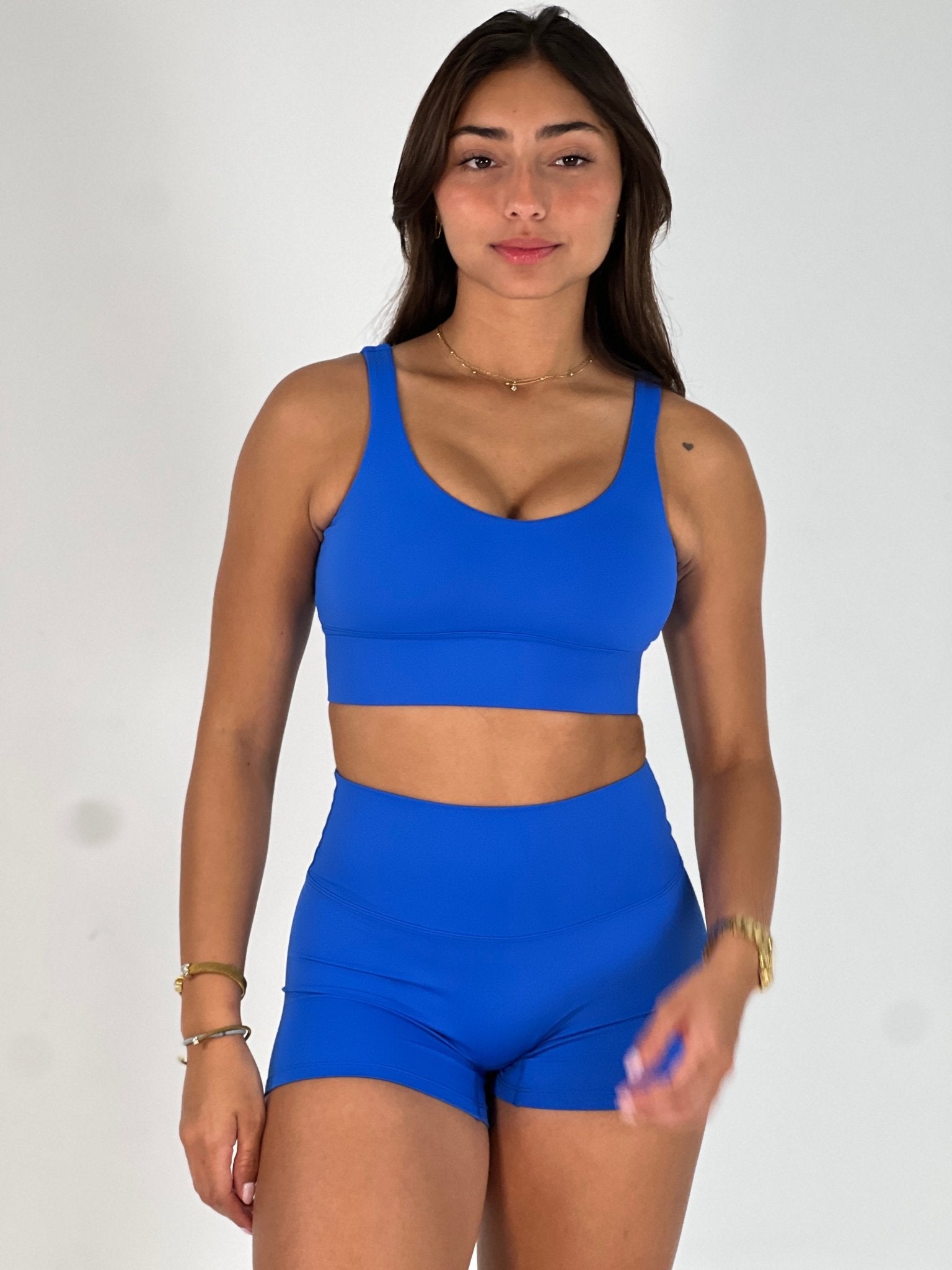 Scoop Sport Bras - Electric Blue - Resilient Active